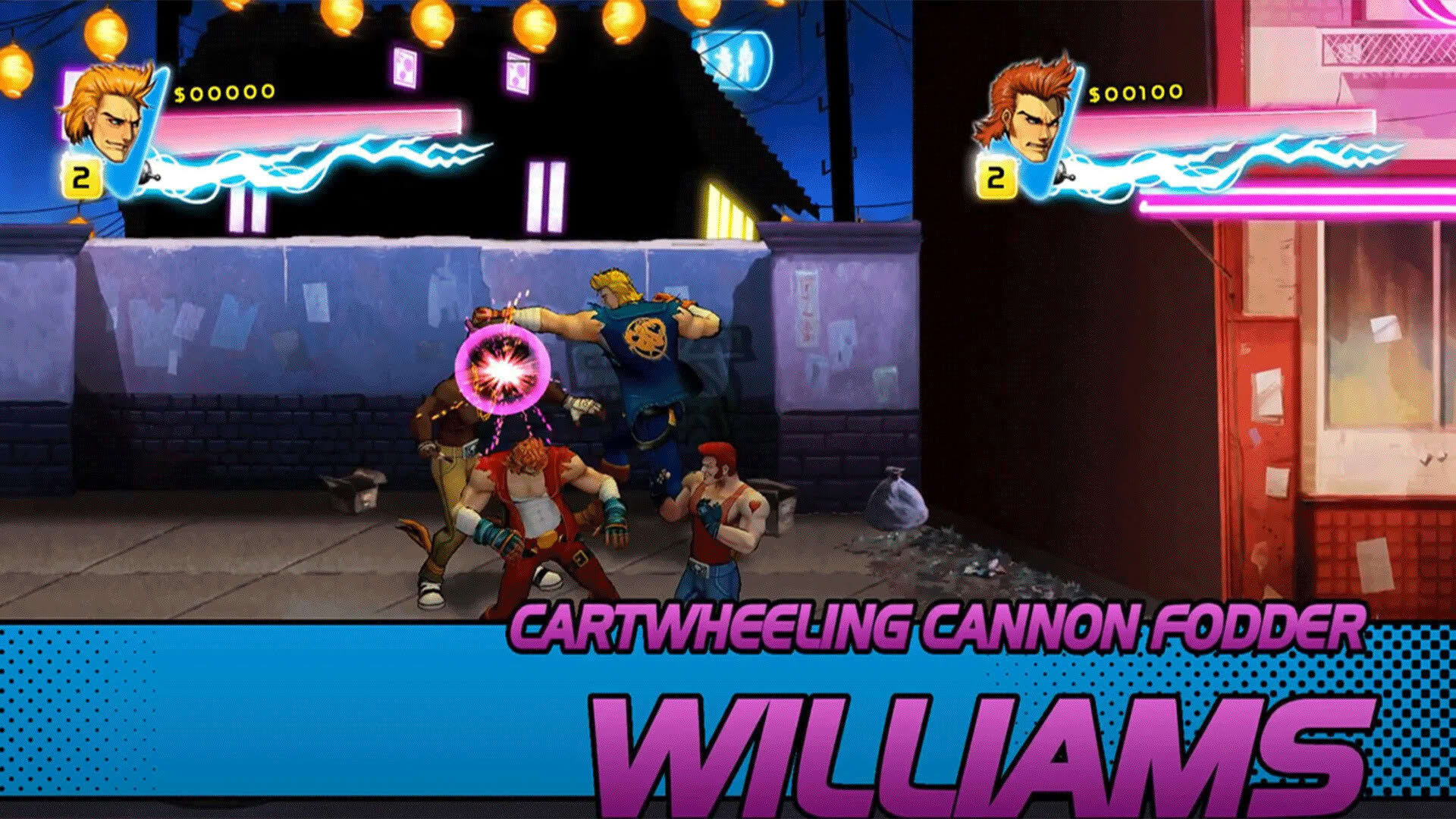 Screenshot for Double Dragon Neon