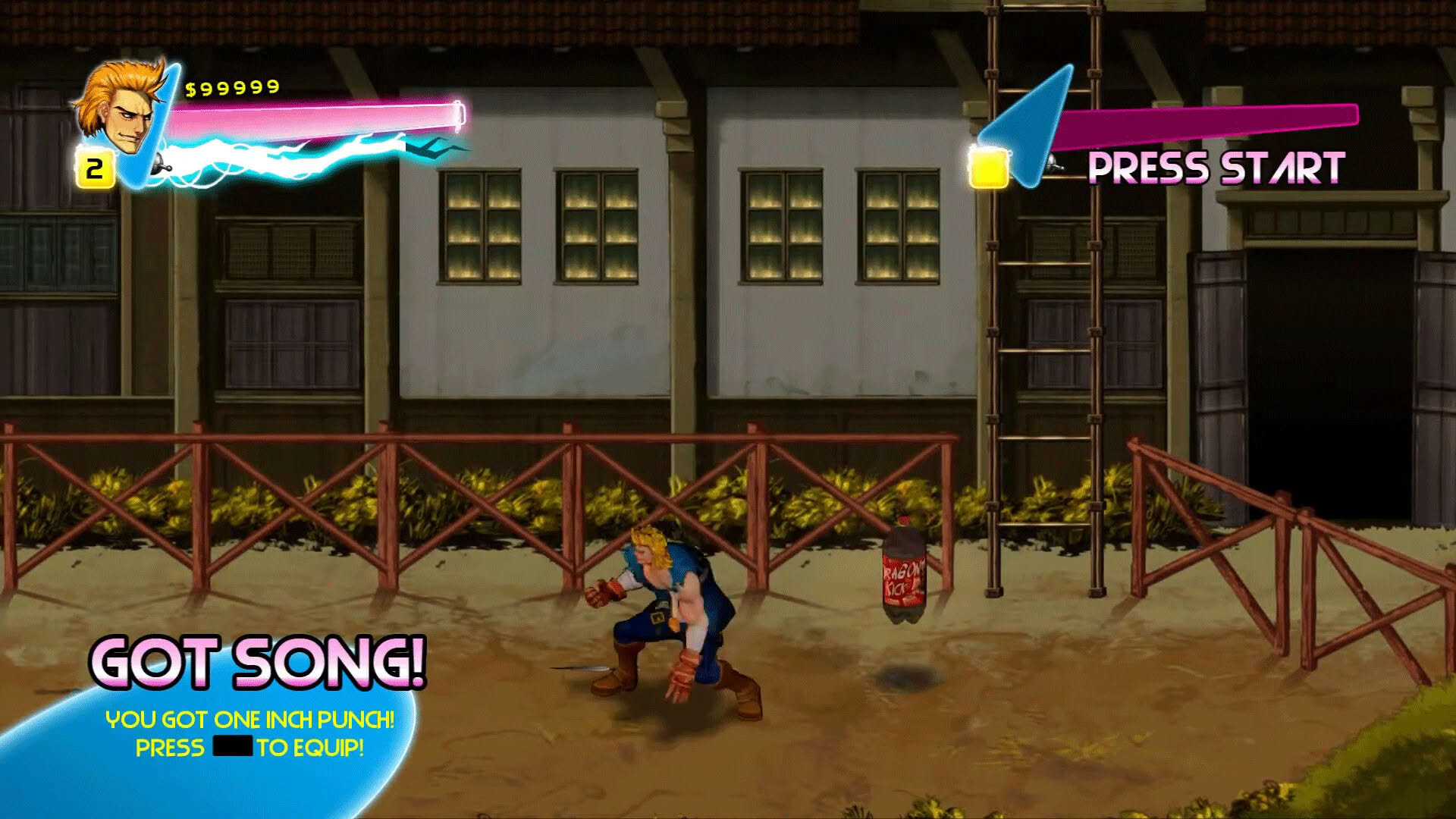 Screenshot for Double Dragon Neon