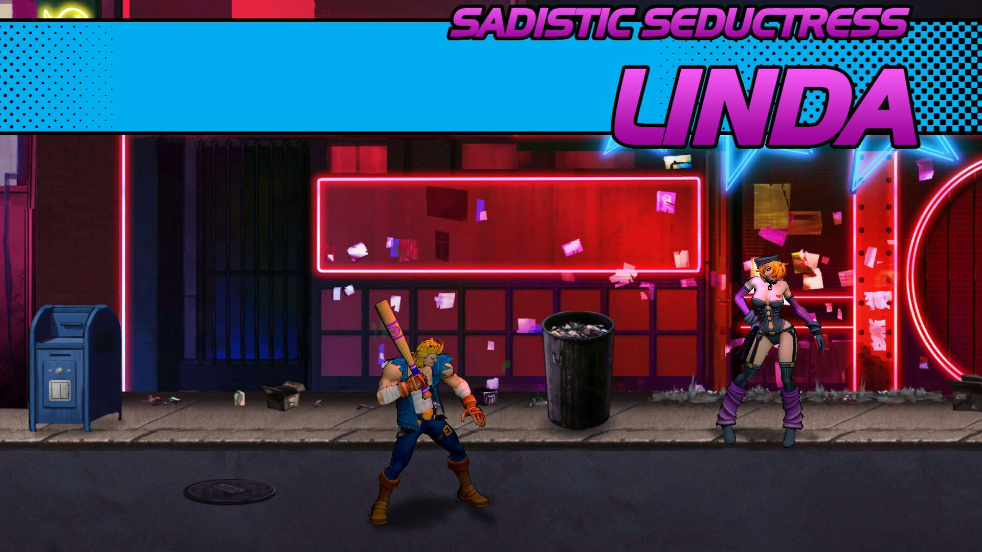 Screenshot for Double Dragon Neon
