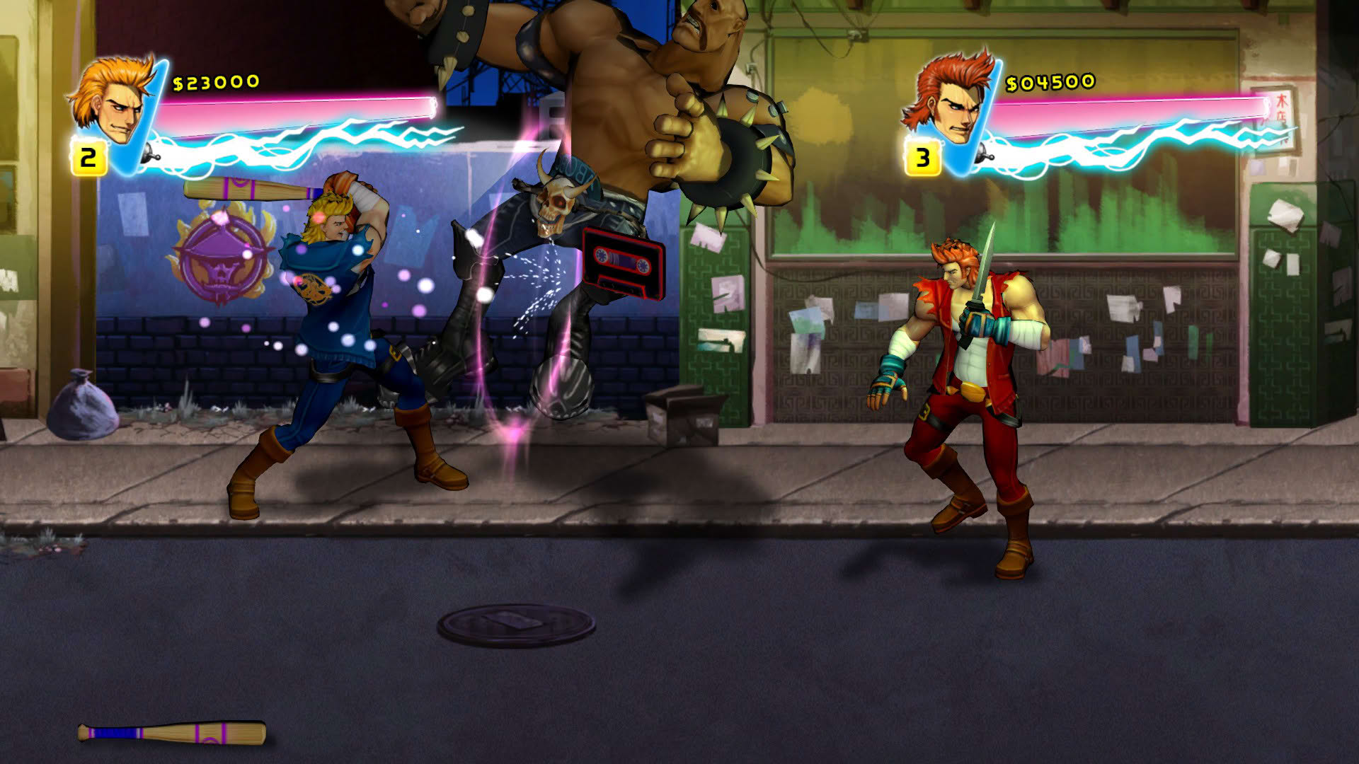 Screenshot for Double Dragon Neon