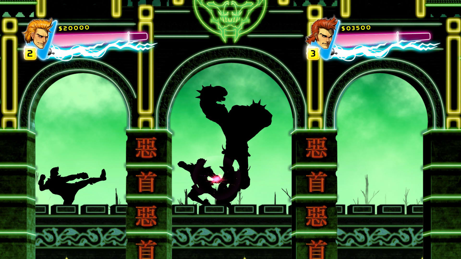 Screenshot for Double Dragon Neon