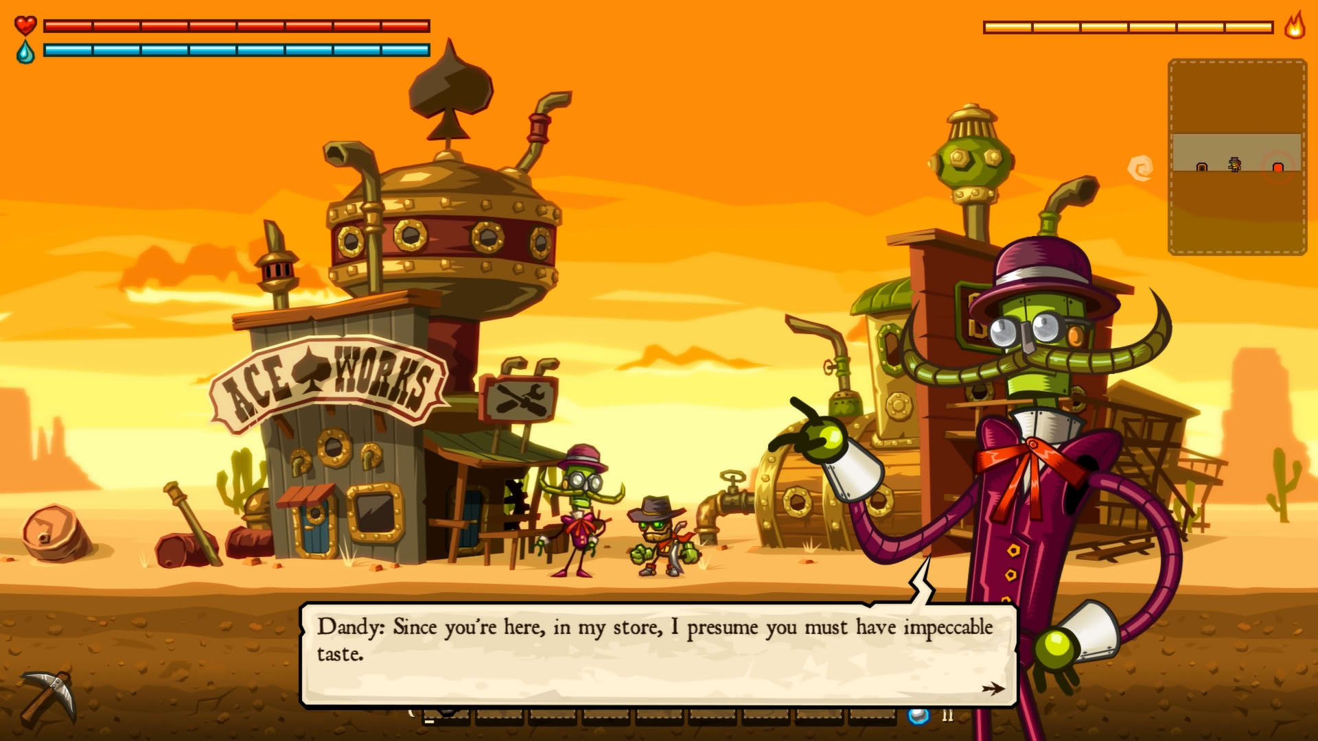 Screenshot for SteamWorld Dig