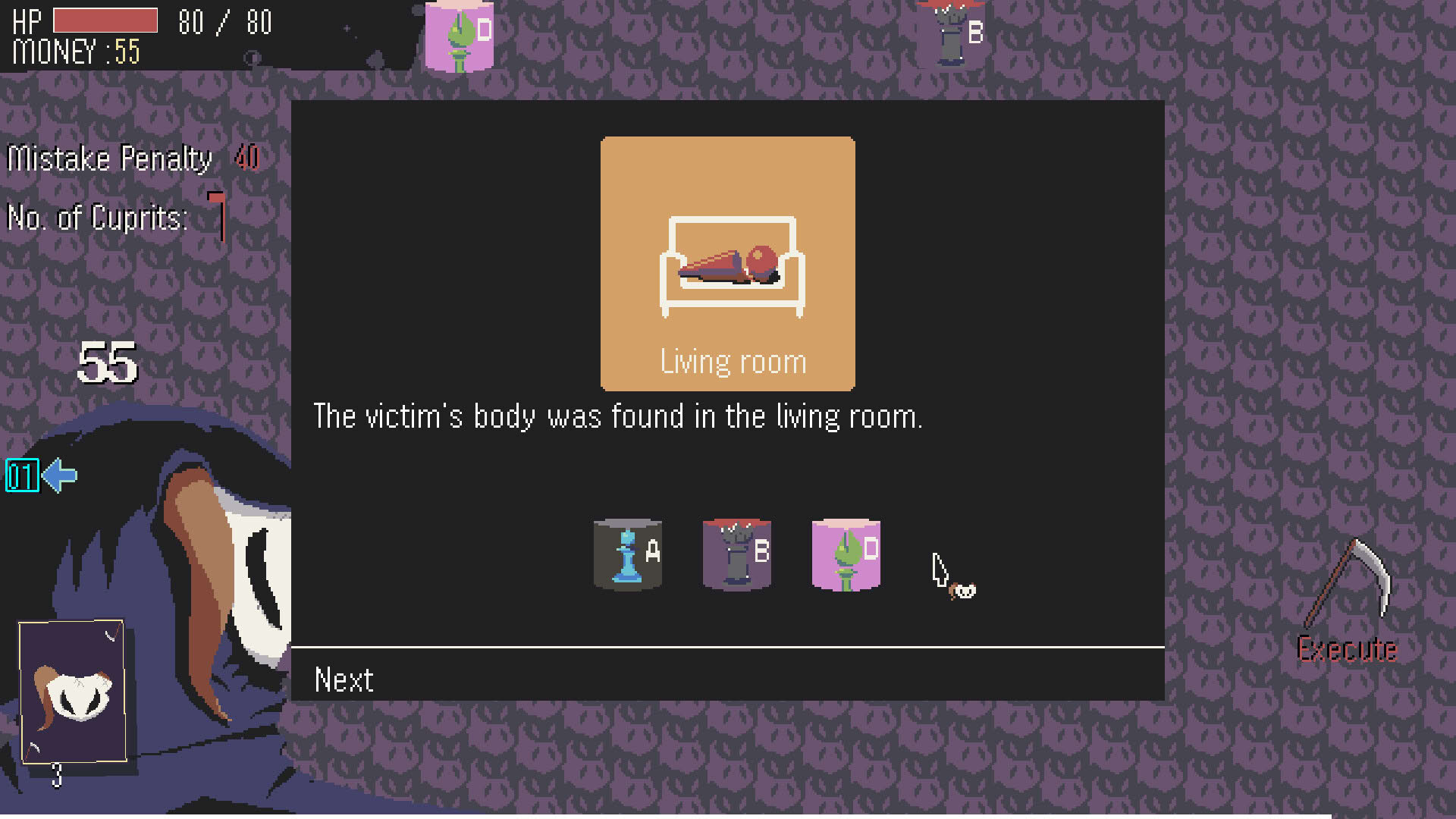 Screenshot for The Detective Reaper Invites