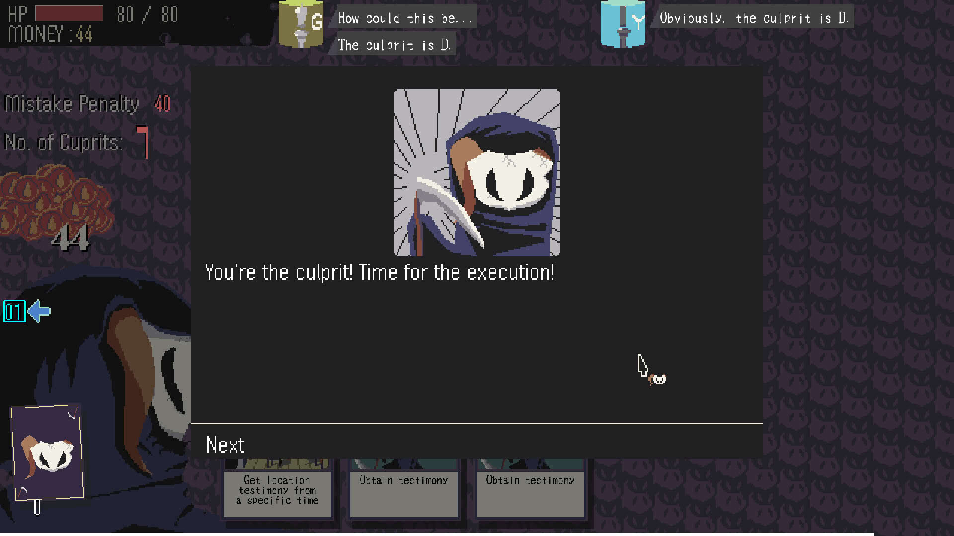 Screenshot for The Detective Reaper Invites