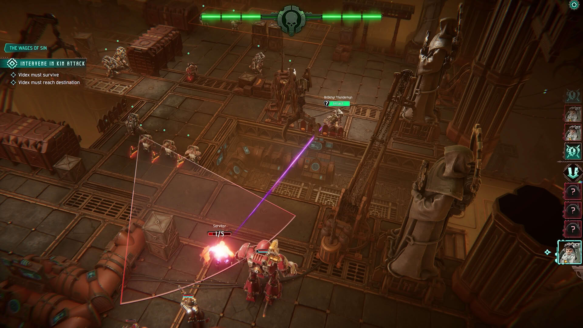 Screenshot for Warhammer 40,000: Mechanicus II