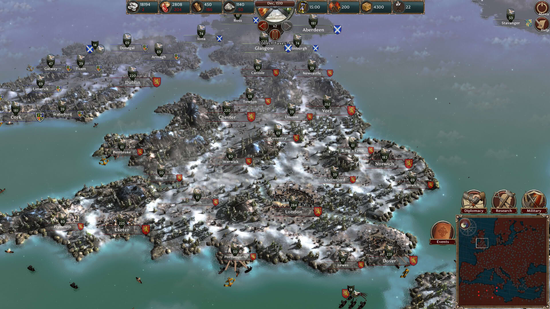 Screenshot for Renaissance Kingdom Wars