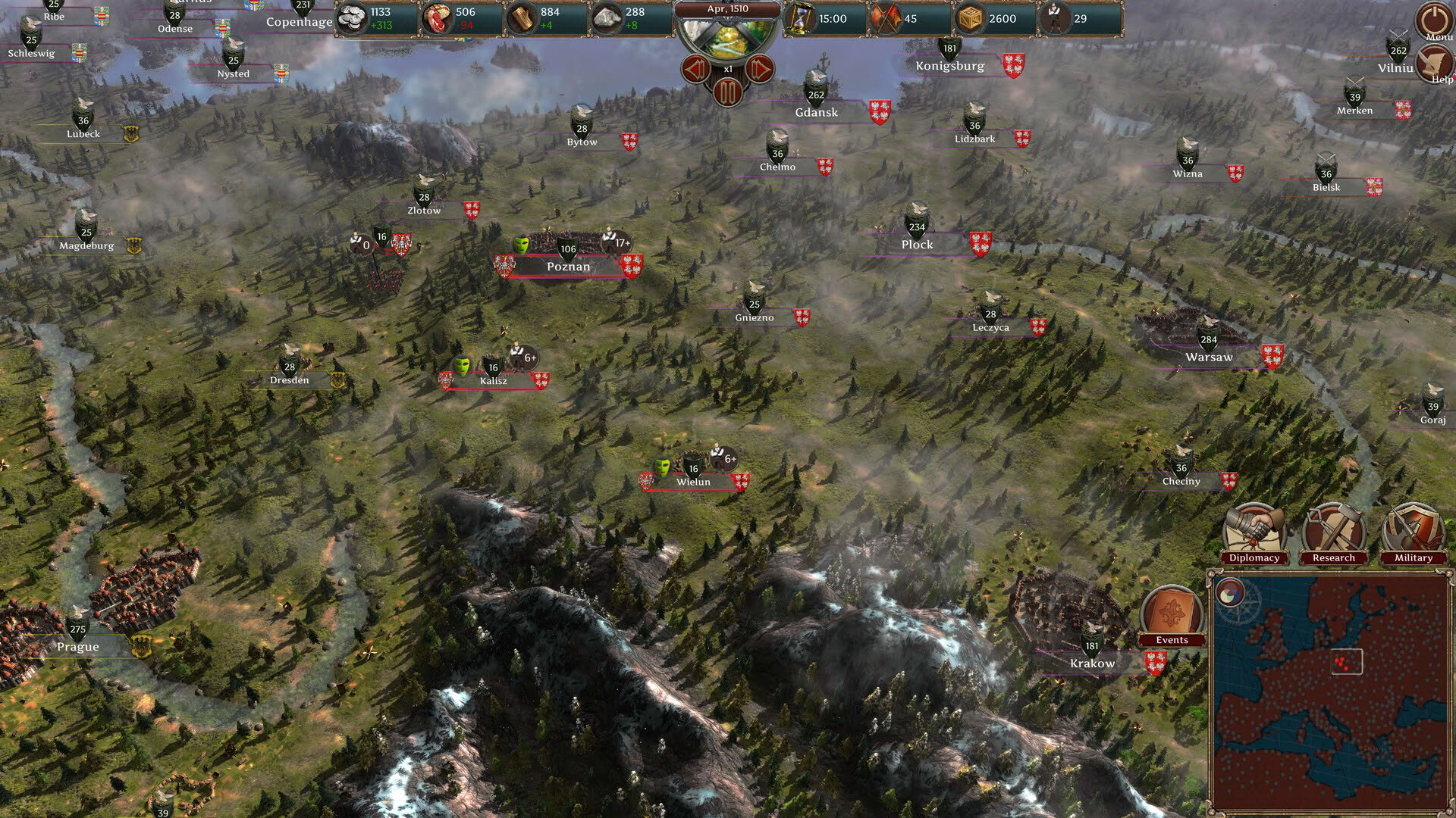 Screenshot for Renaissance Kingdom Wars