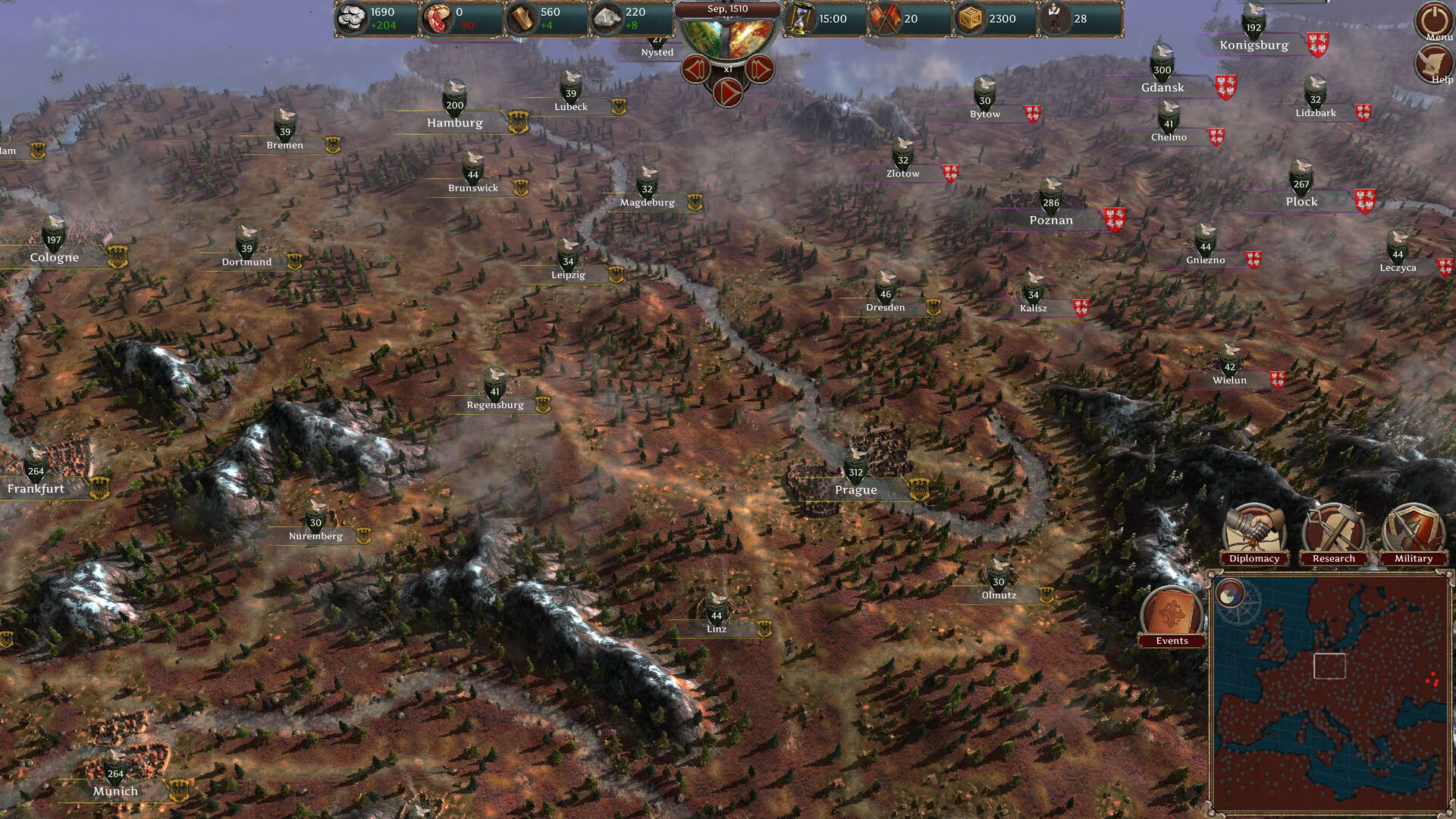 Screenshot for Renaissance Kingdom Wars