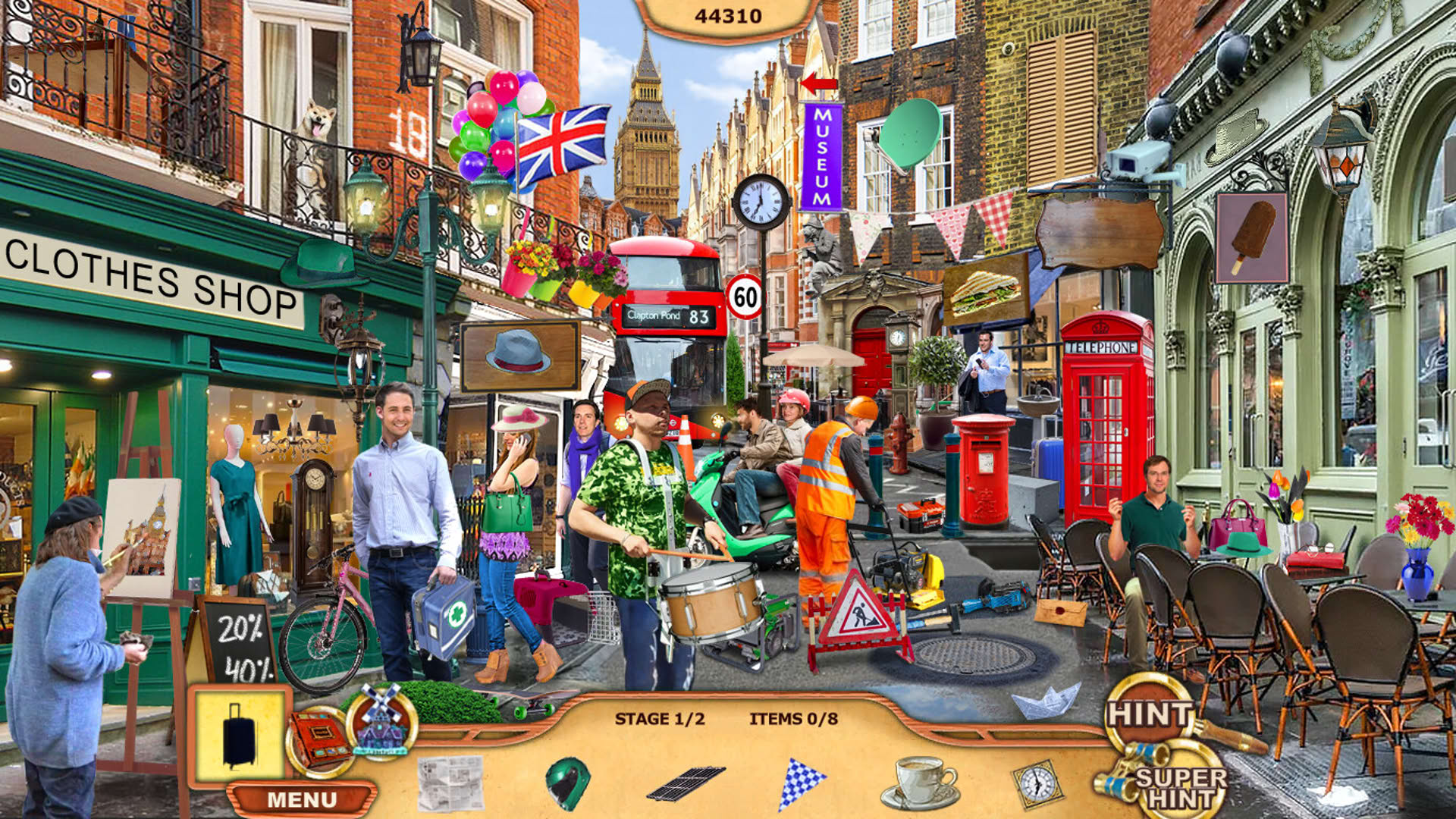 Screenshot for Big Adventure: Trip to Europe 5 - Collector's Edition