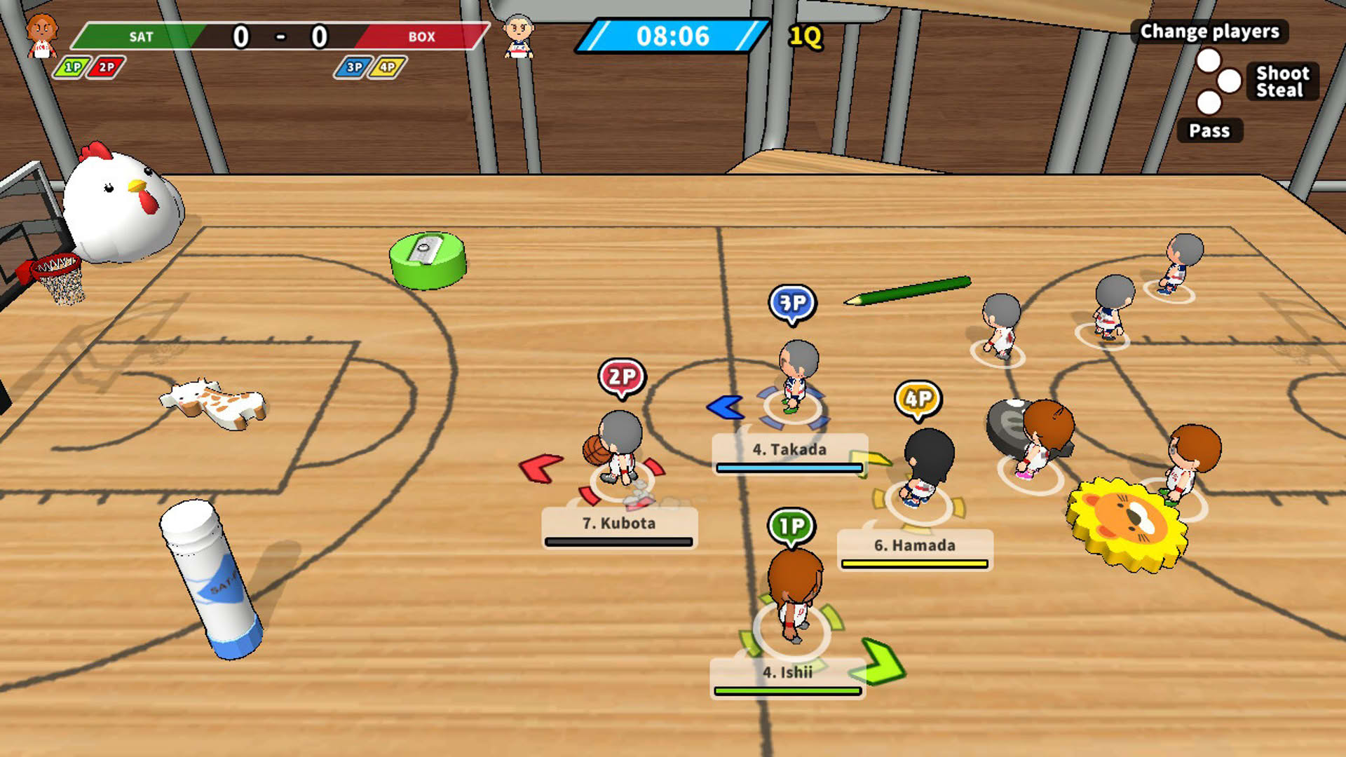 Screenshot for Desktop Basketball 2