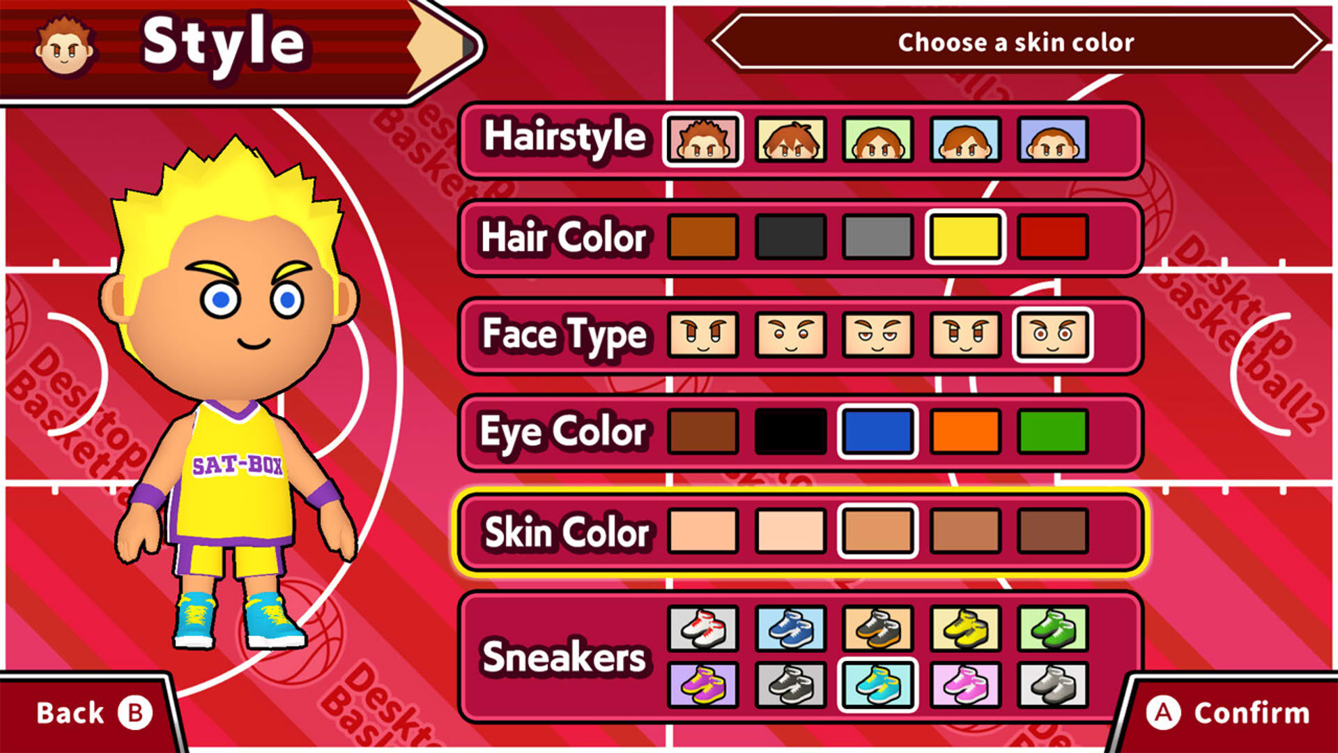 Screenshot for Desktop Basketball 2