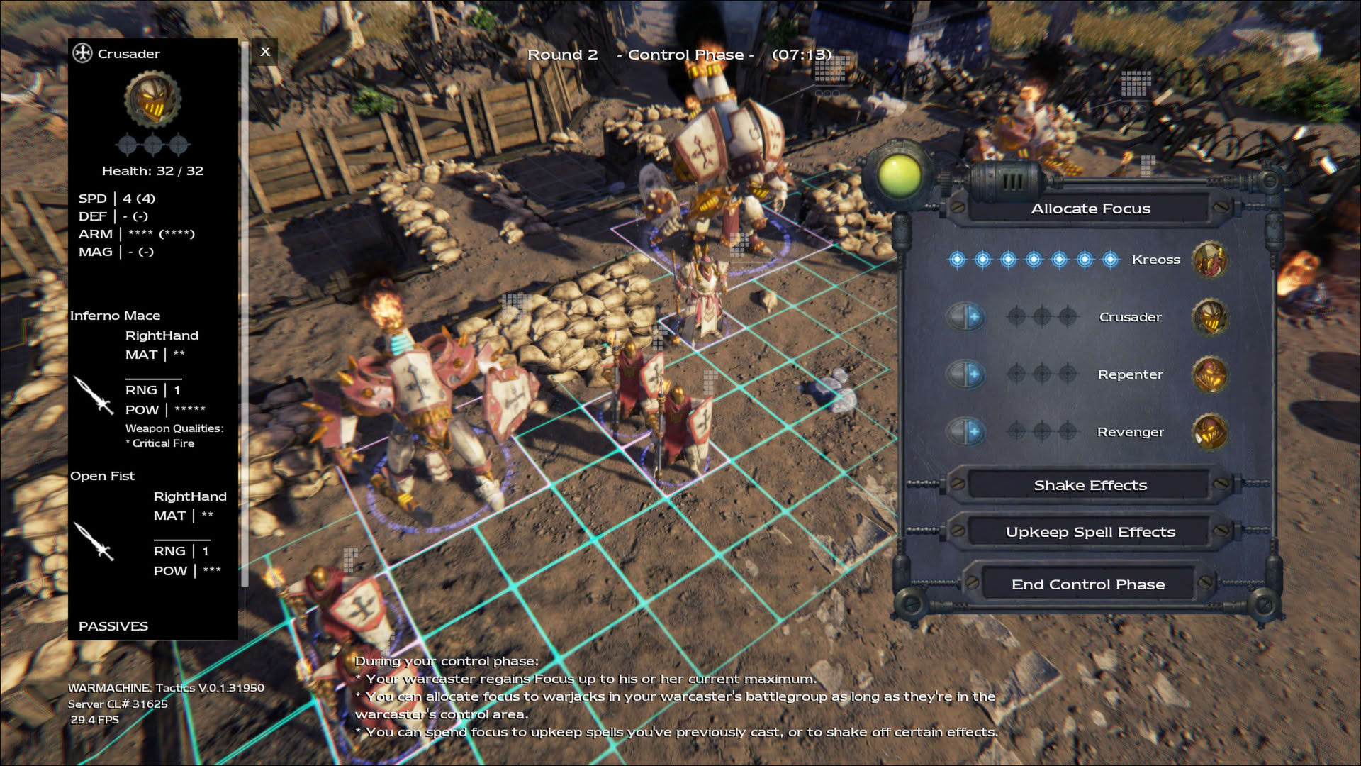 Screenshot for Warmachine: Tactics