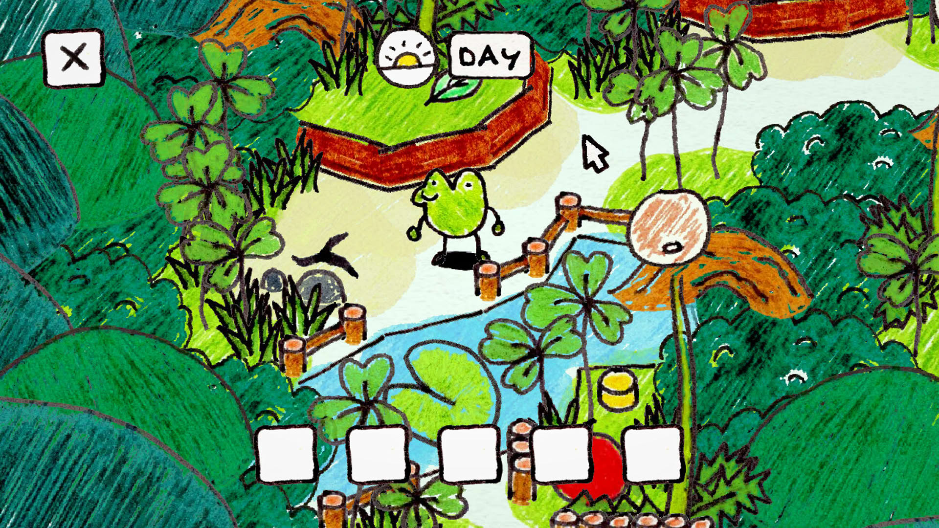 Screenshot for Frog's Adventure