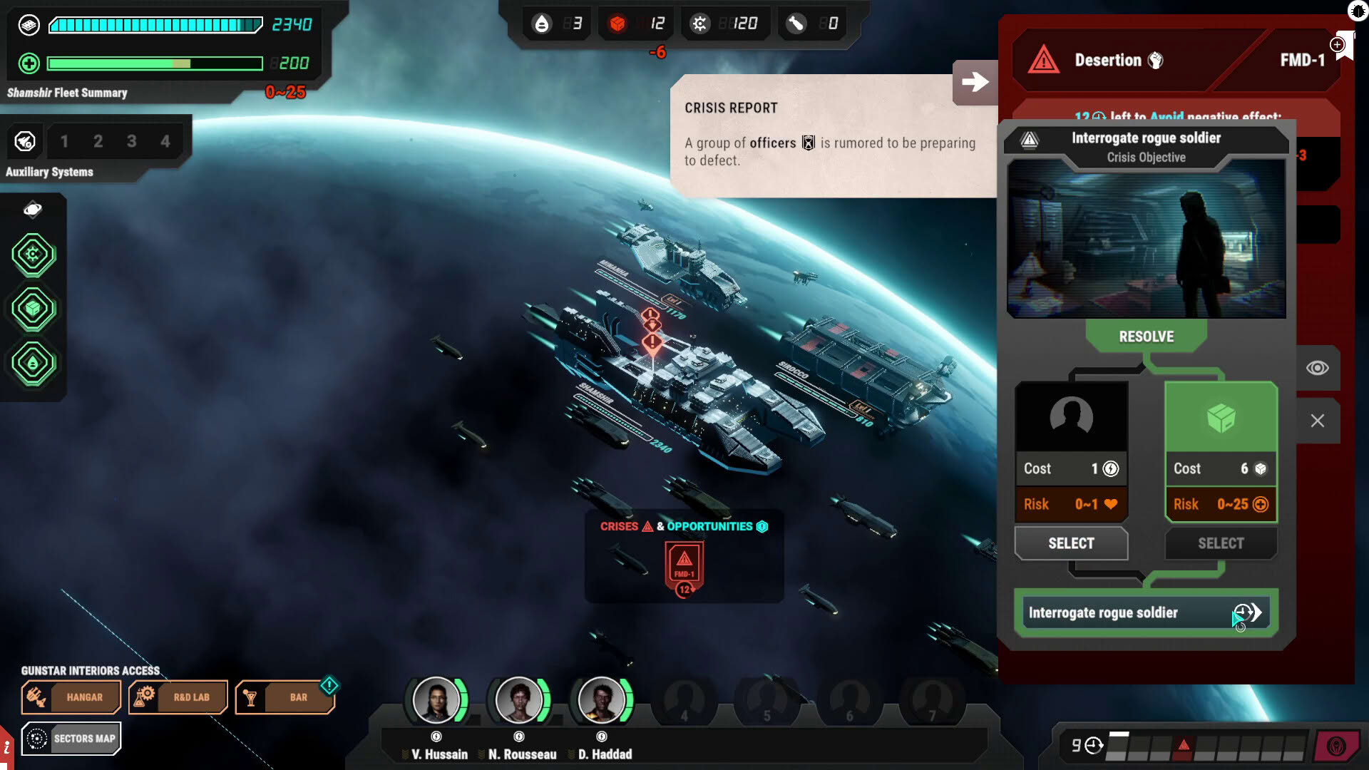 Screenshot for Battlestar Galactica: Scattered Hopes