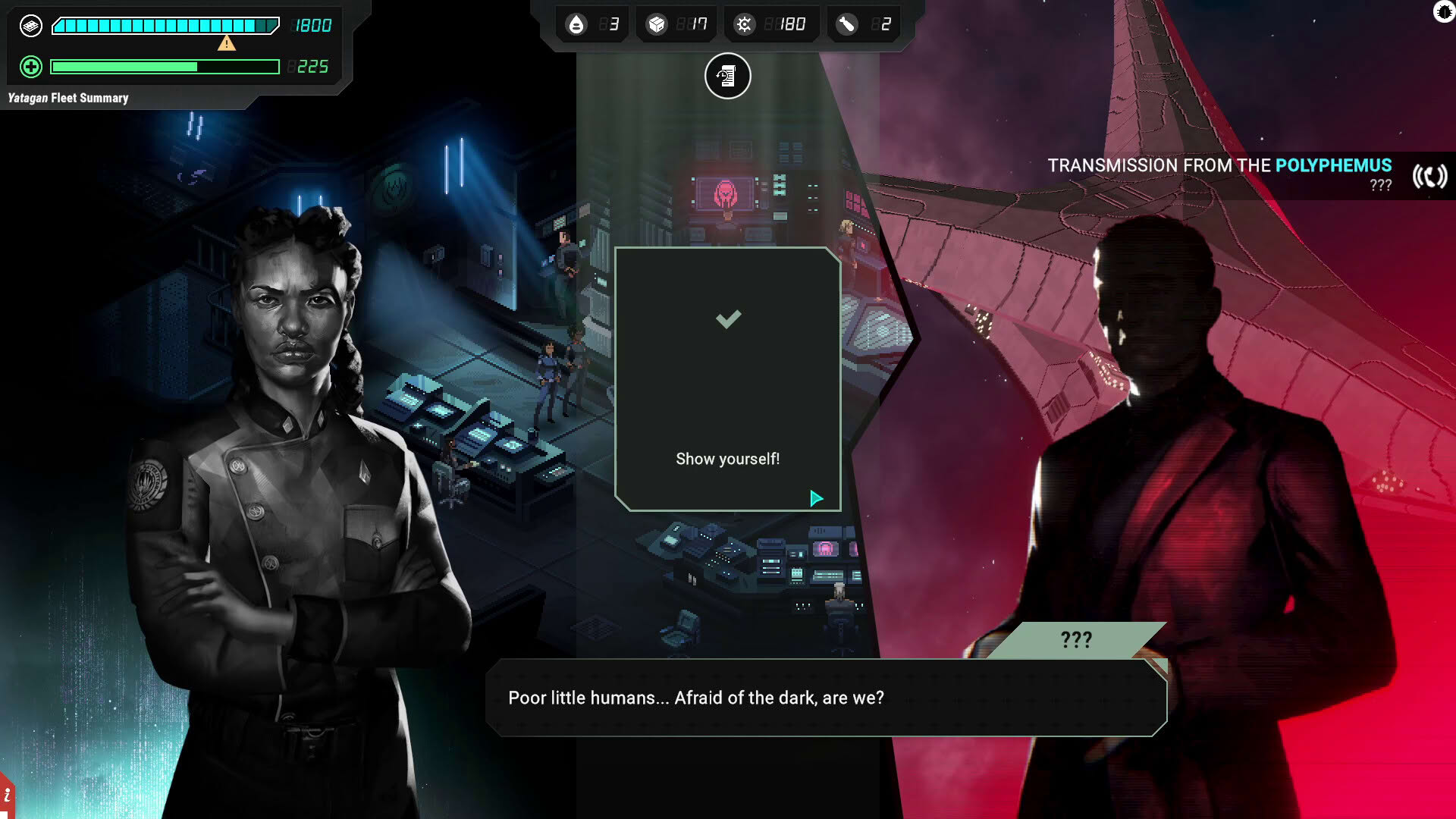 Screenshot for Battlestar Galactica: Scattered Hopes