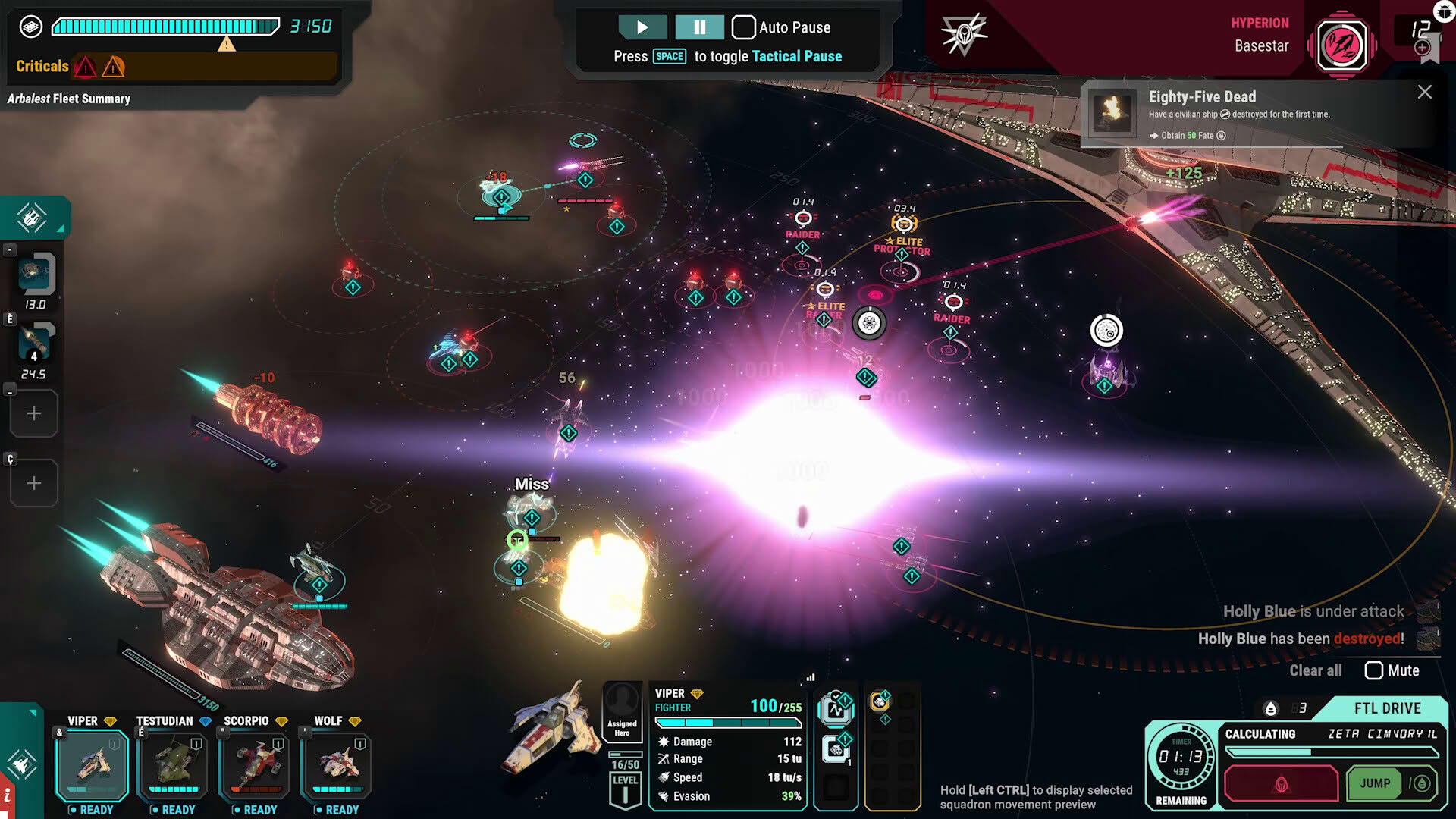 Screenshot for Battlestar Galactica: Scattered Hopes