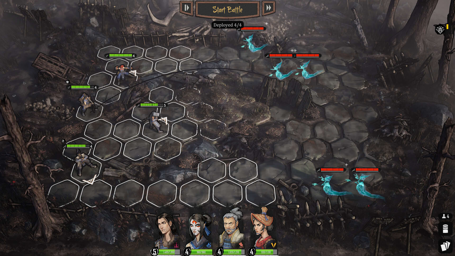 Screenshot for Shadowveil: Legend of The Five Rings