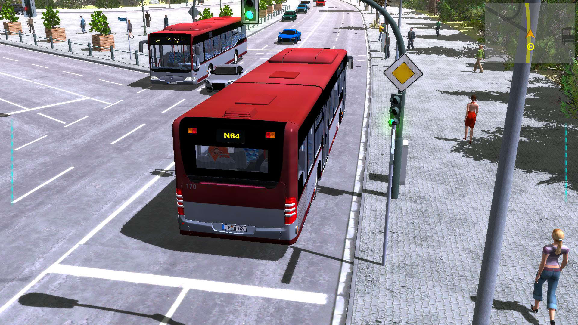 Screenshot for Bus-Simulator 2012