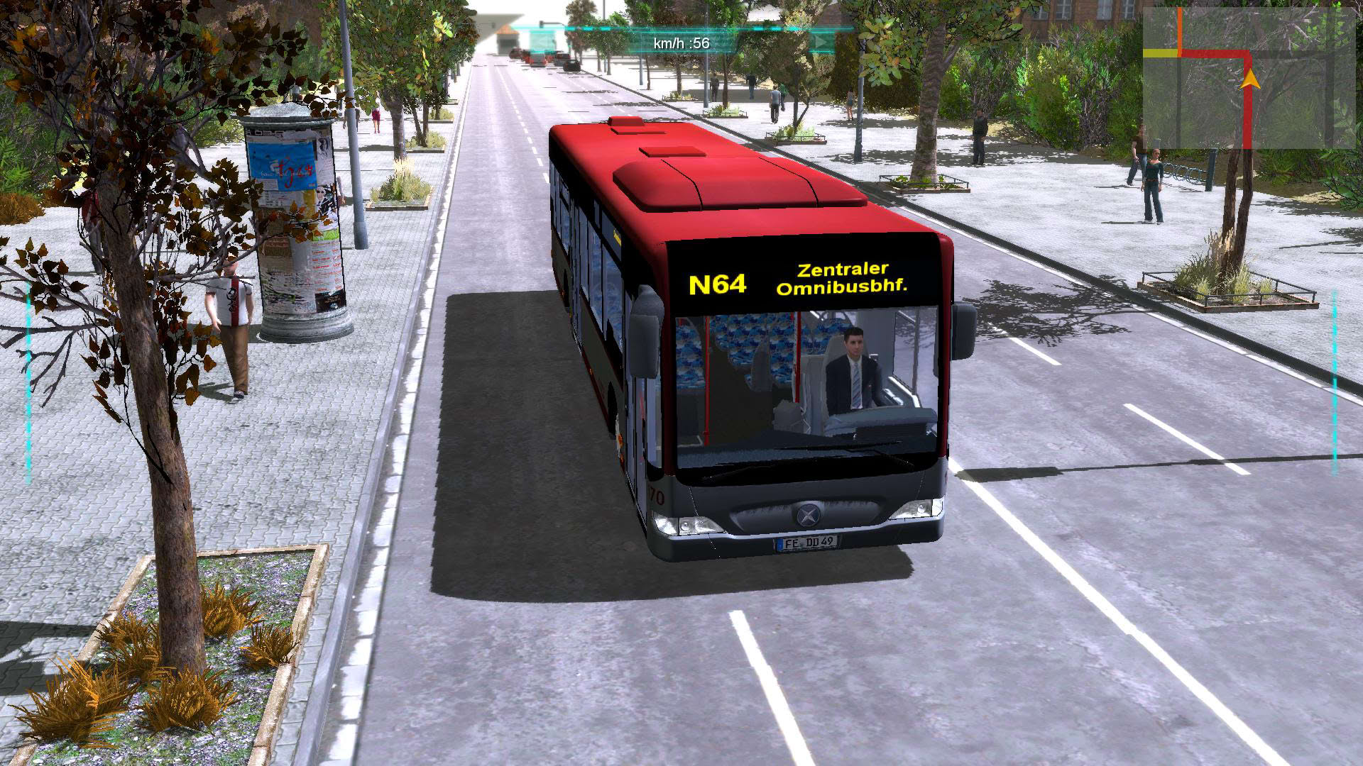 Screenshot for Bus-Simulator 2012