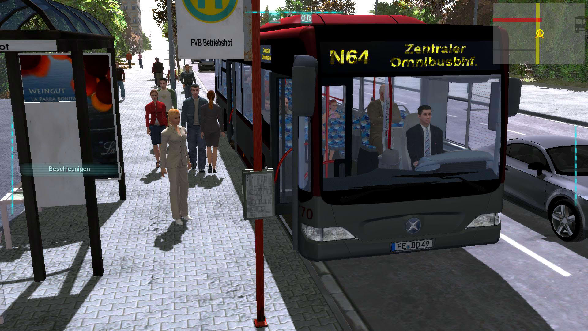 Screenshot for Bus-Simulator 2012