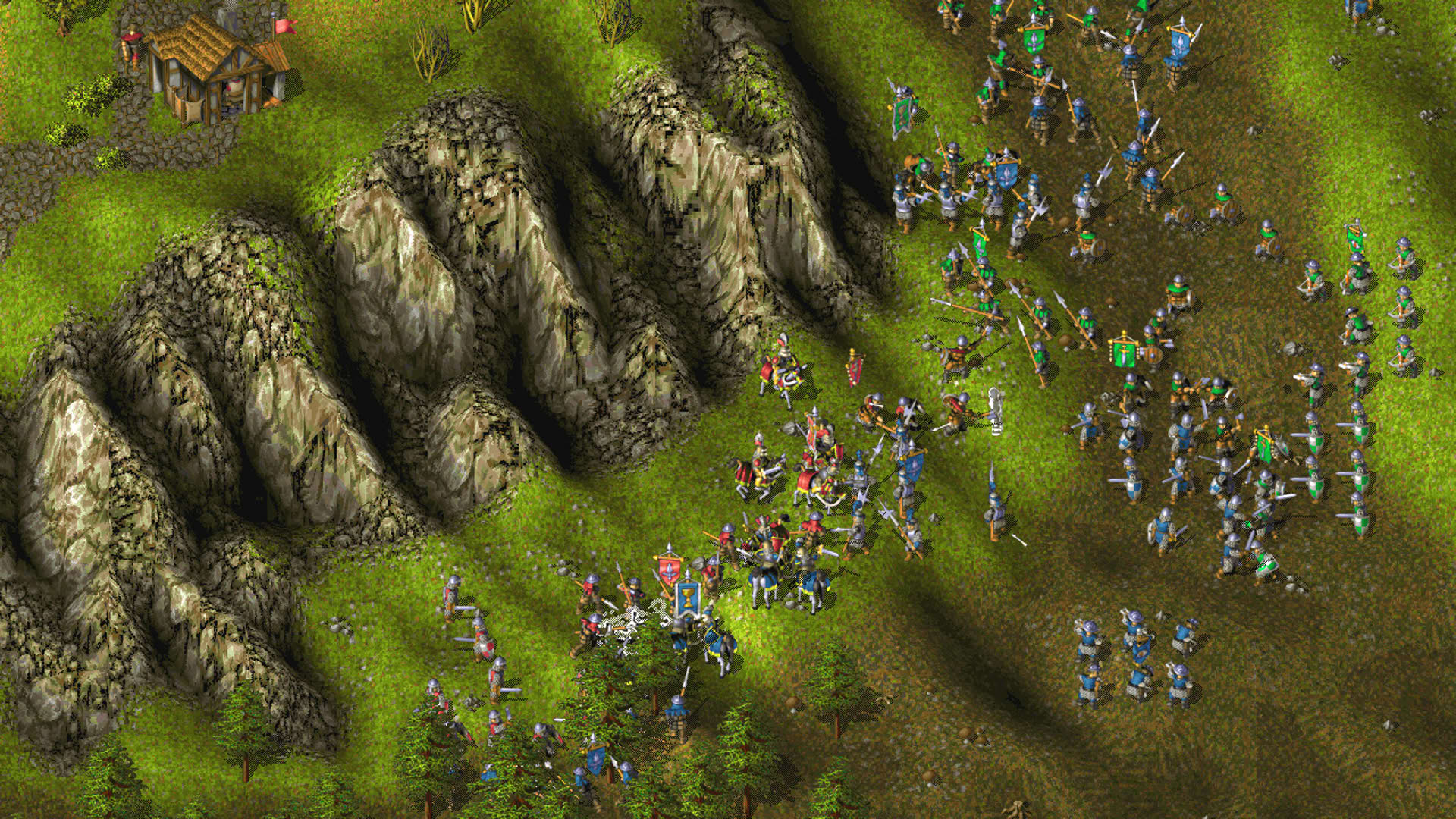 Screenshot for Knights and Merchants: The Shattered Kingdom