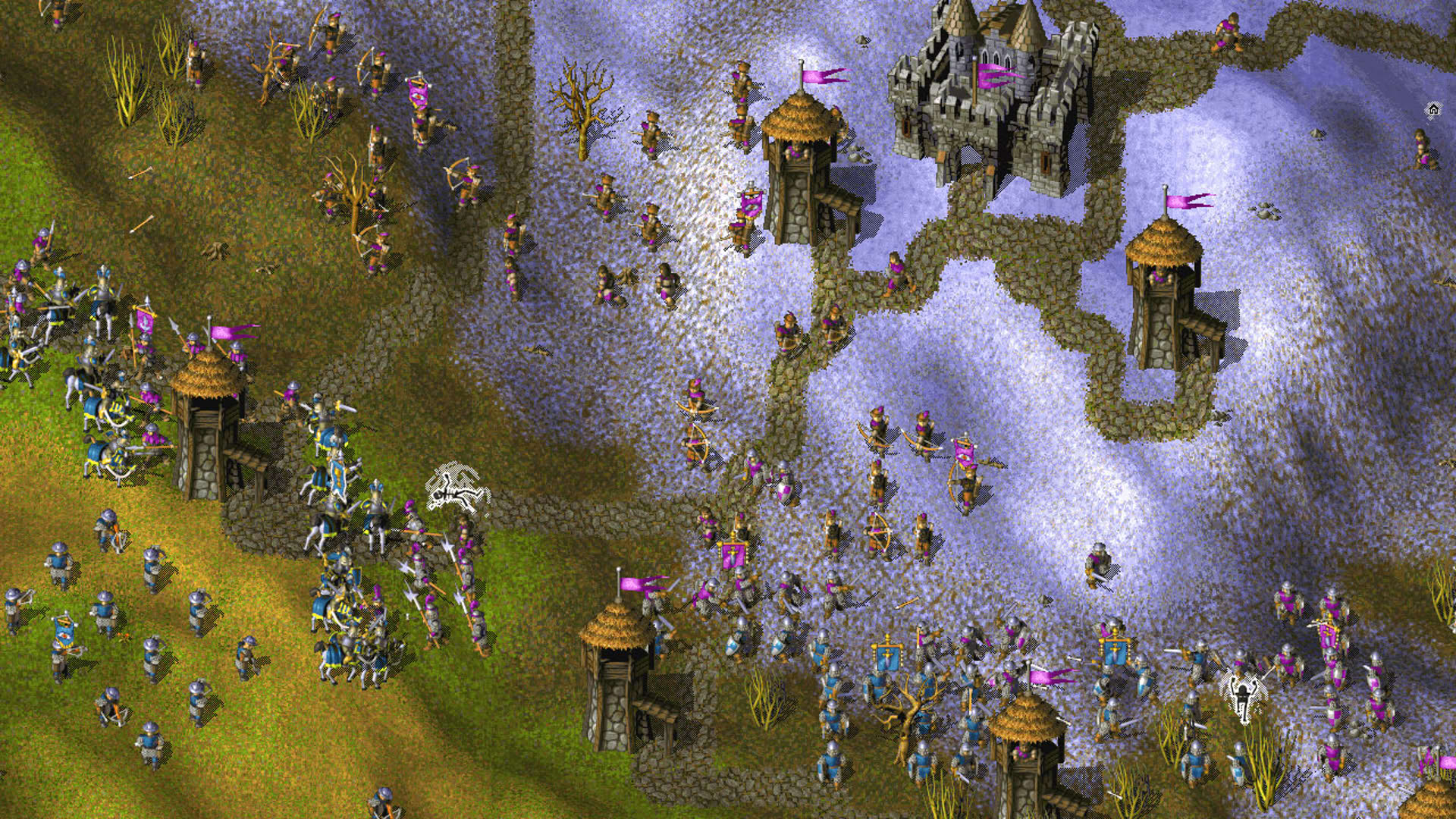 Screenshot for Knights and Merchants: The Shattered Kingdom