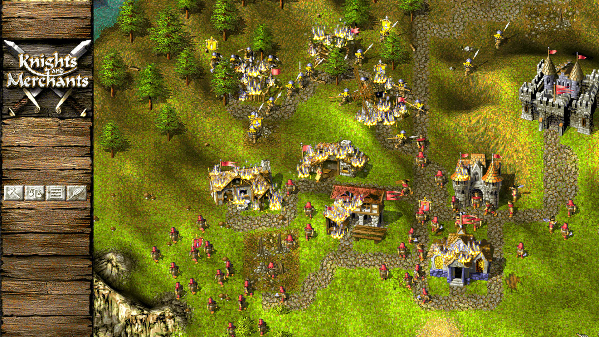 Screenshot for Knights and Merchants: The Shattered Kingdom