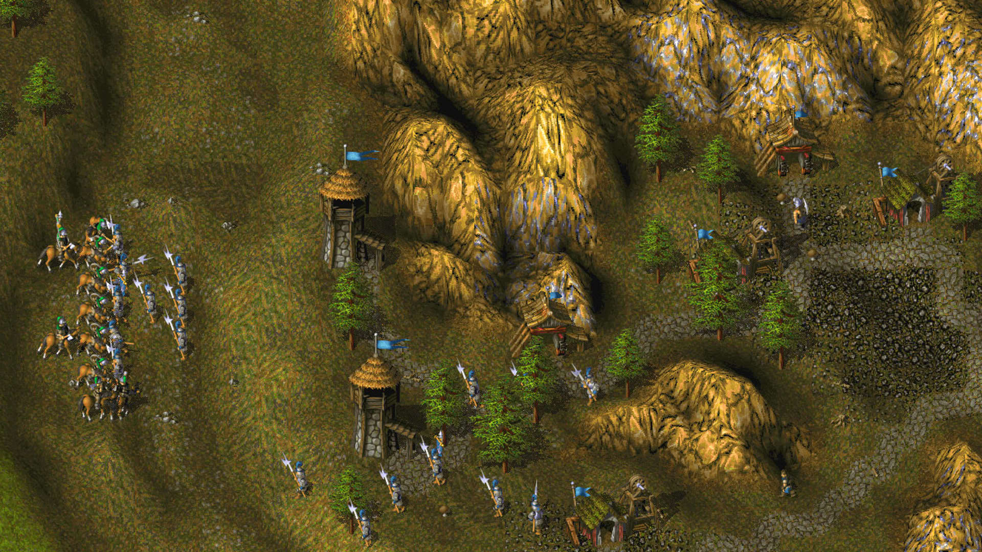 Screenshot for Knights and Merchants: The Shattered Kingdom