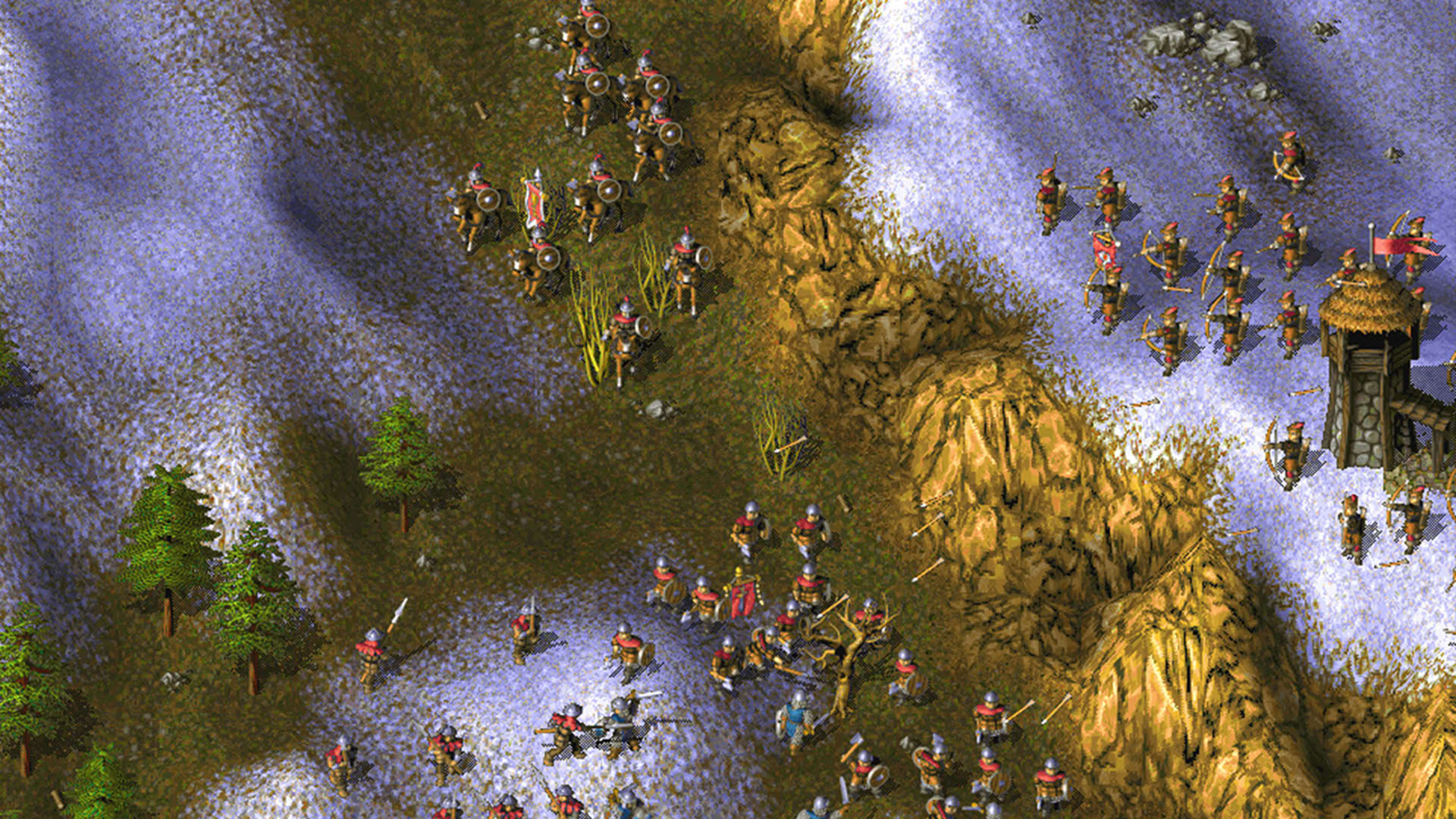 Screenshot for Knights and Merchants: The Shattered Kingdom