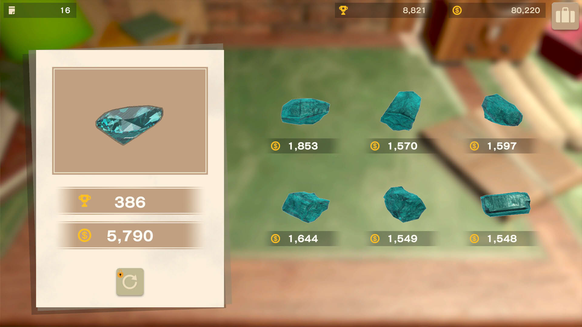 Screenshot for Lapidary: Jewel Craft Simulator