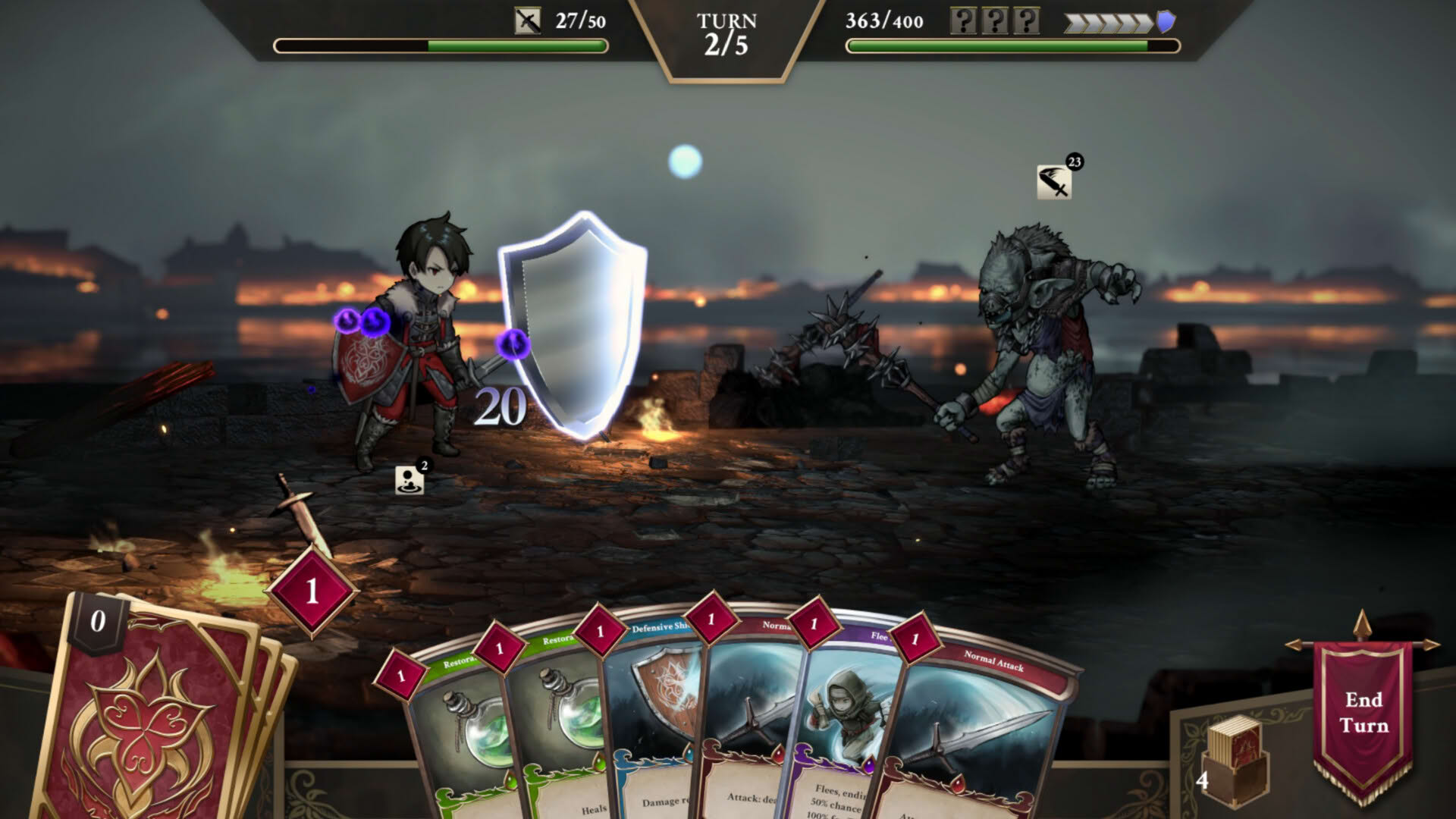 Screenshot for C.A.R.D.S. RPG: The Misty Battlefield