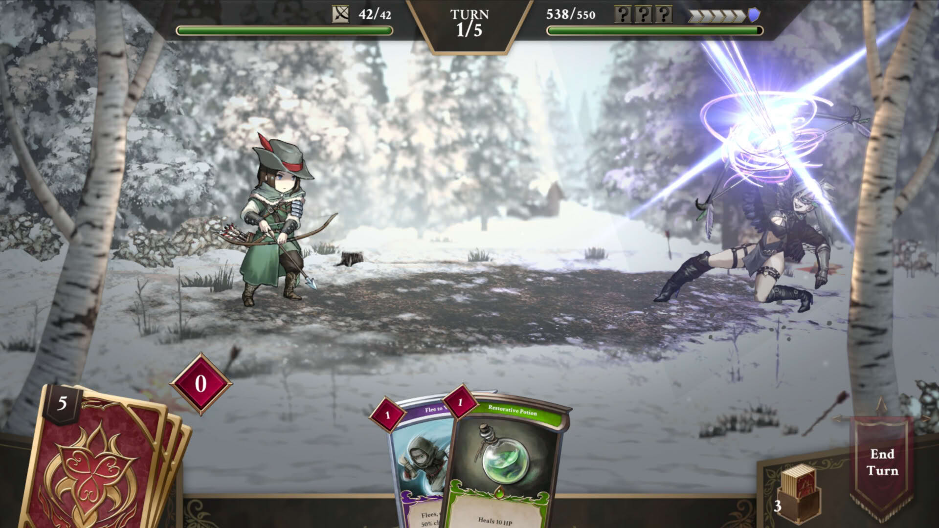 Screenshot for C.A.R.D.S. RPG: The Misty Battlefield