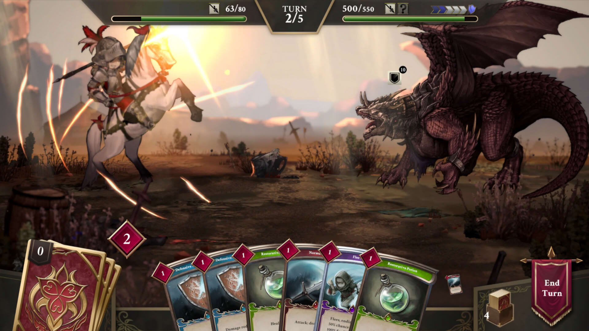 Screenshot for C.A.R.D.S. RPG: The Misty Battlefield