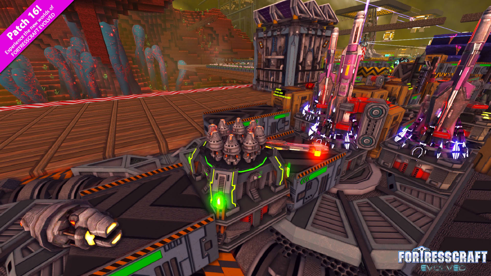 Screenshot for FortressCraft Evolved!