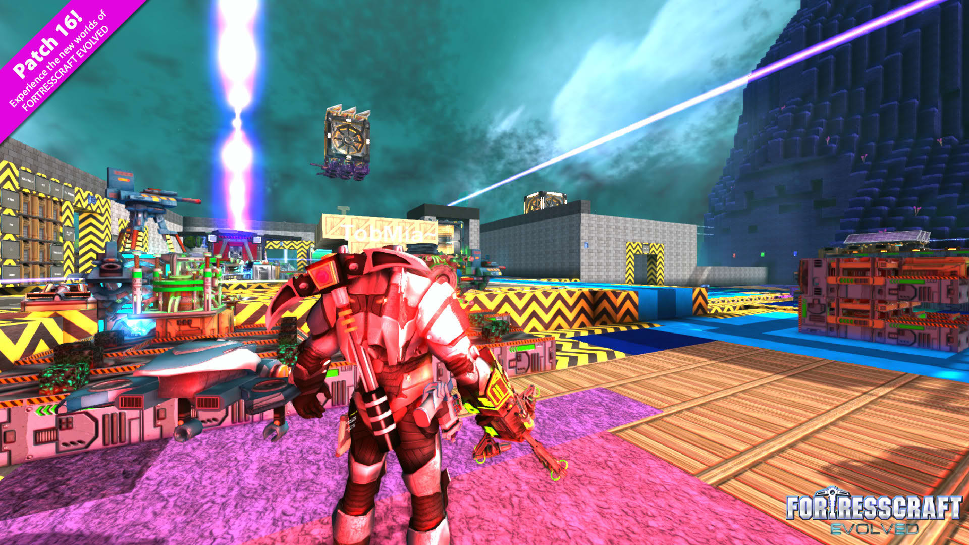Screenshot for FortressCraft Evolved!