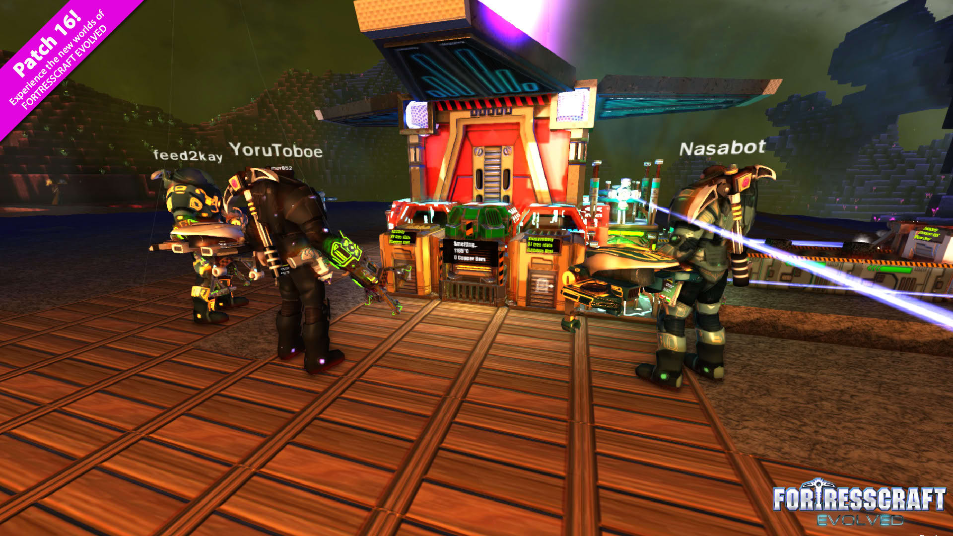 Screenshot for FortressCraft Evolved!