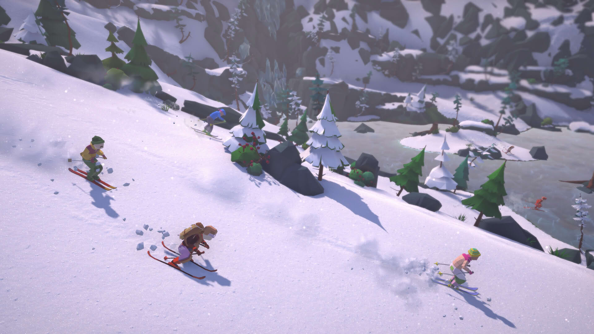 Screenshot for Lonely Mountains: Snow Riders