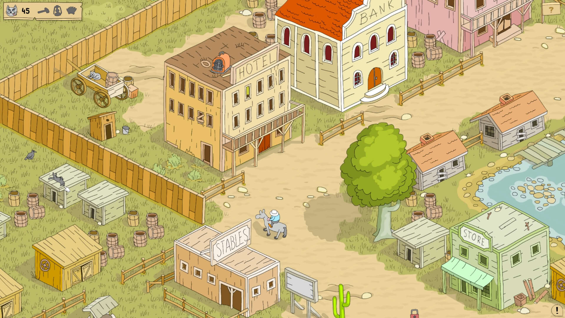 Screenshot for Hidden Cat Outlaws