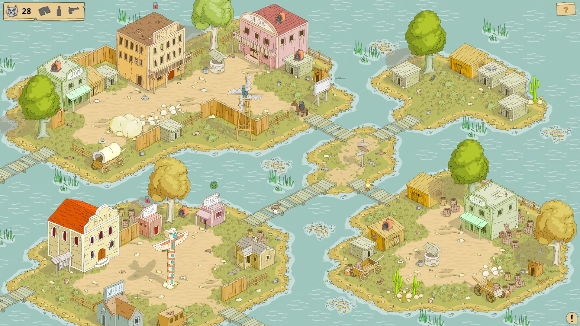 Screenshot for Hidden Cat Outlaws
