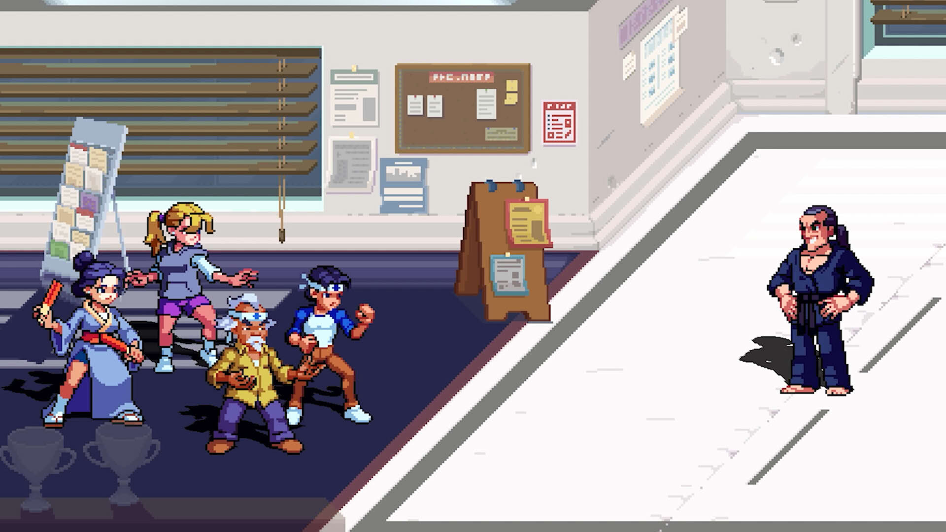 Screenshot for The Karate Kid: Street Rumble
