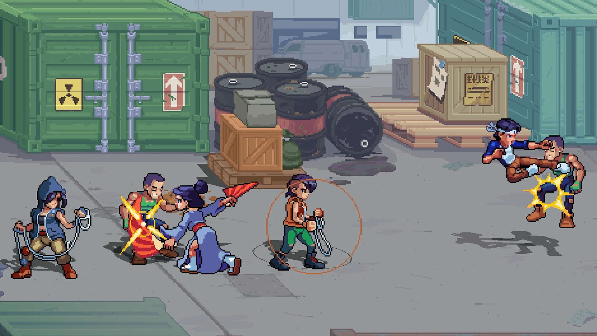 Screenshot for The Karate Kid: Street Rumble