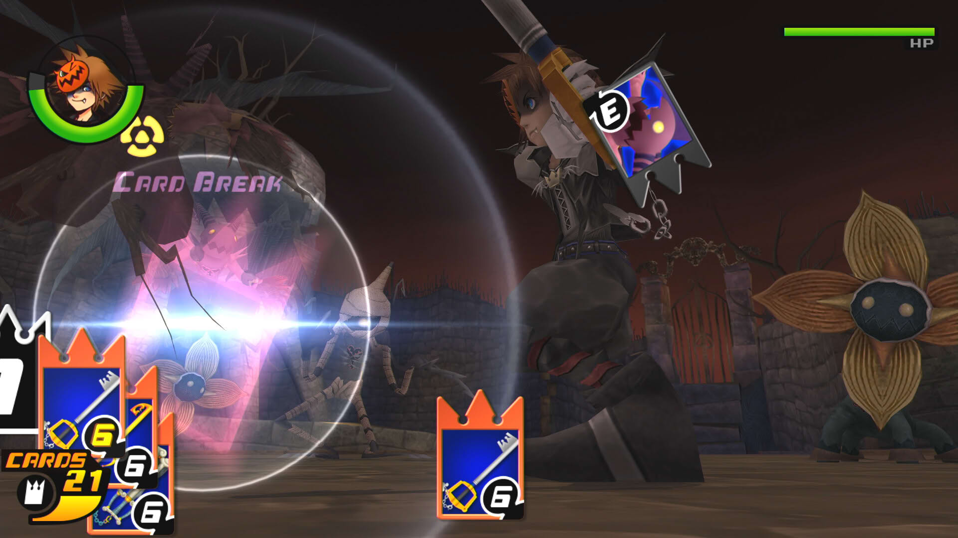 Screenshot for Kingdom Hearts Re:Chain of Memories