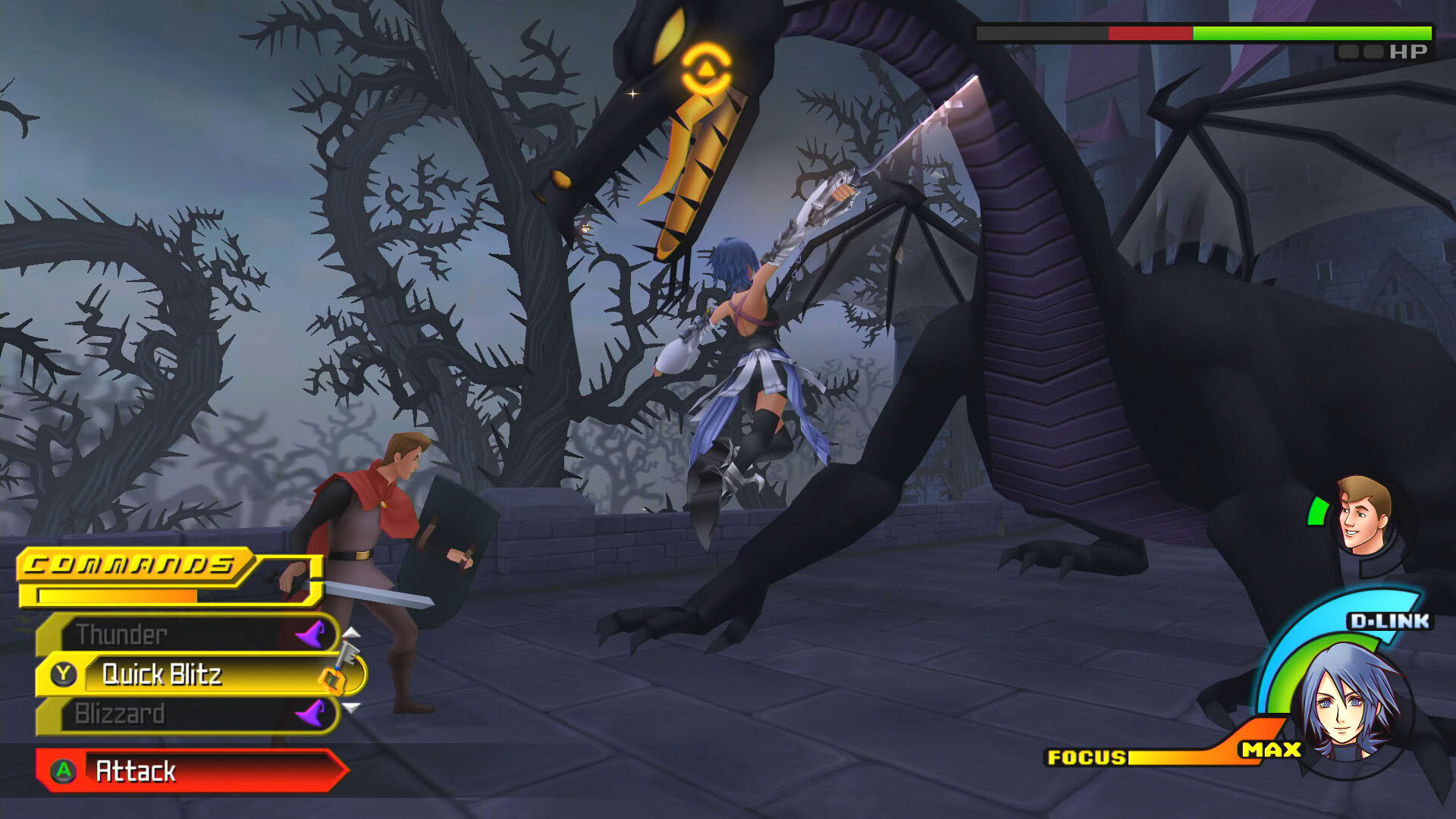 Screenshot for Kingdom Hearts Re:Chain of Memories