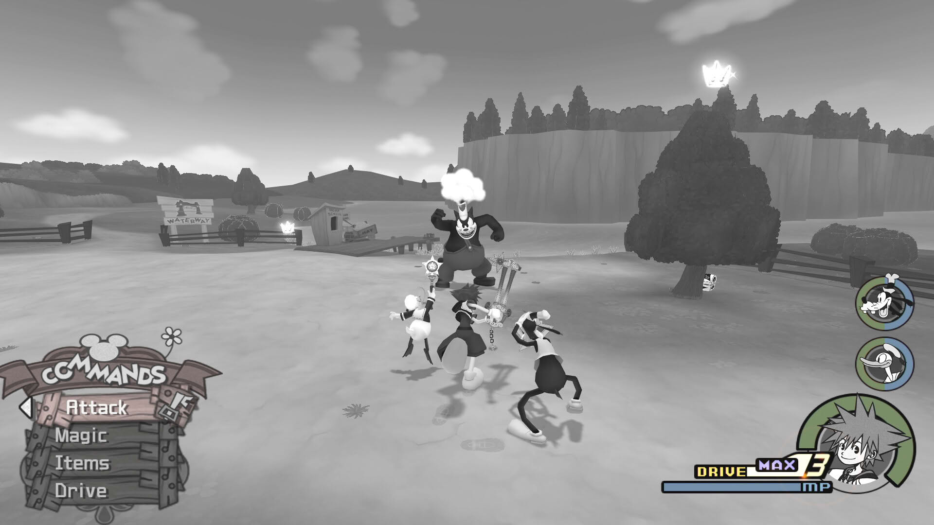 Screenshot for Kingdom Hearts Re:Chain of Memories