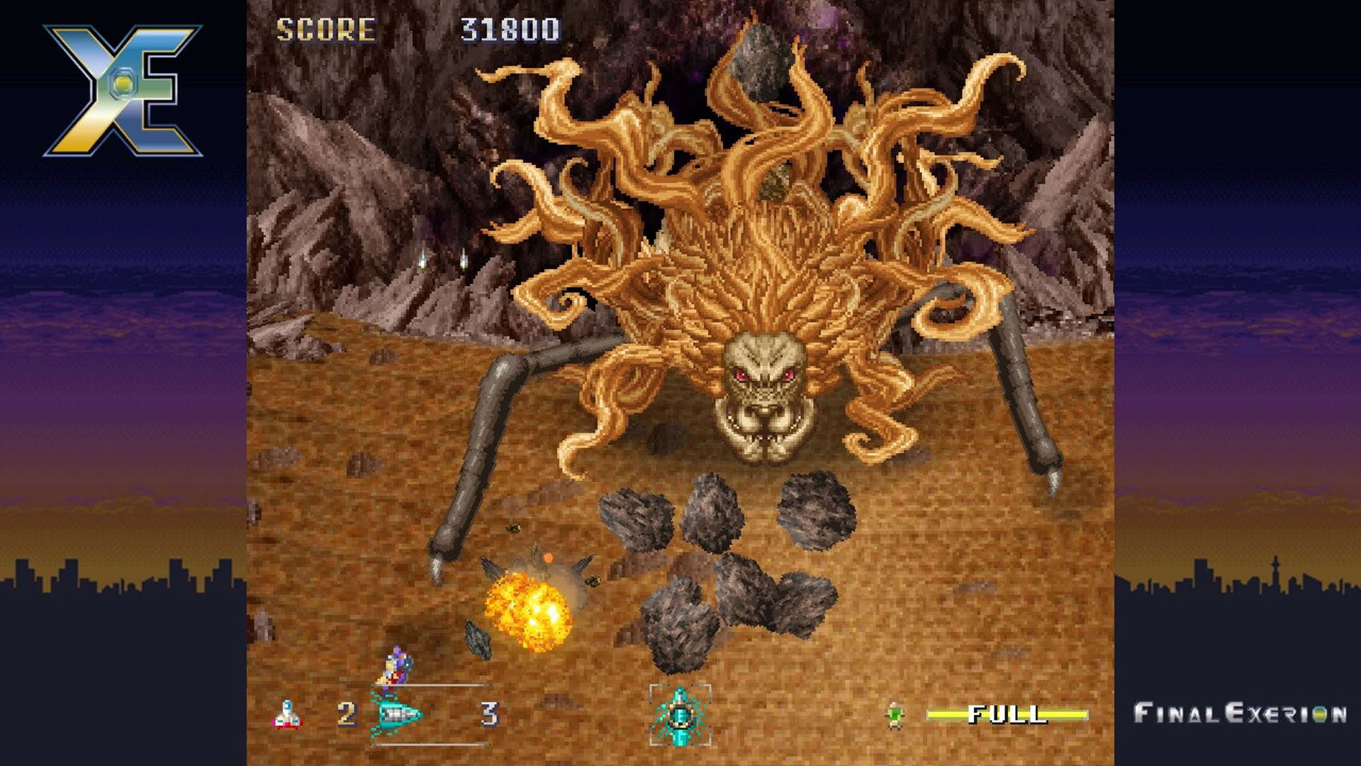 Screenshot for Final Exerion