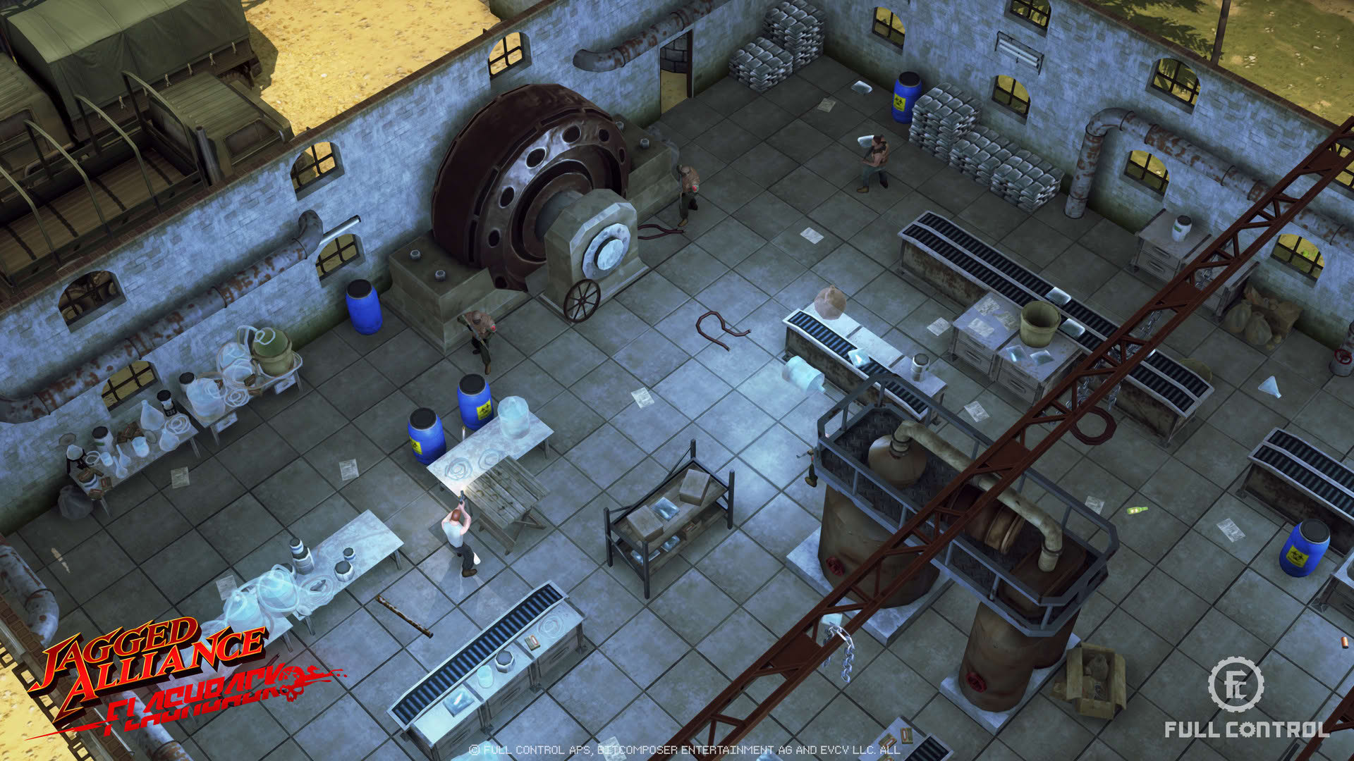 Screenshot for Jagged Alliance: Flashback