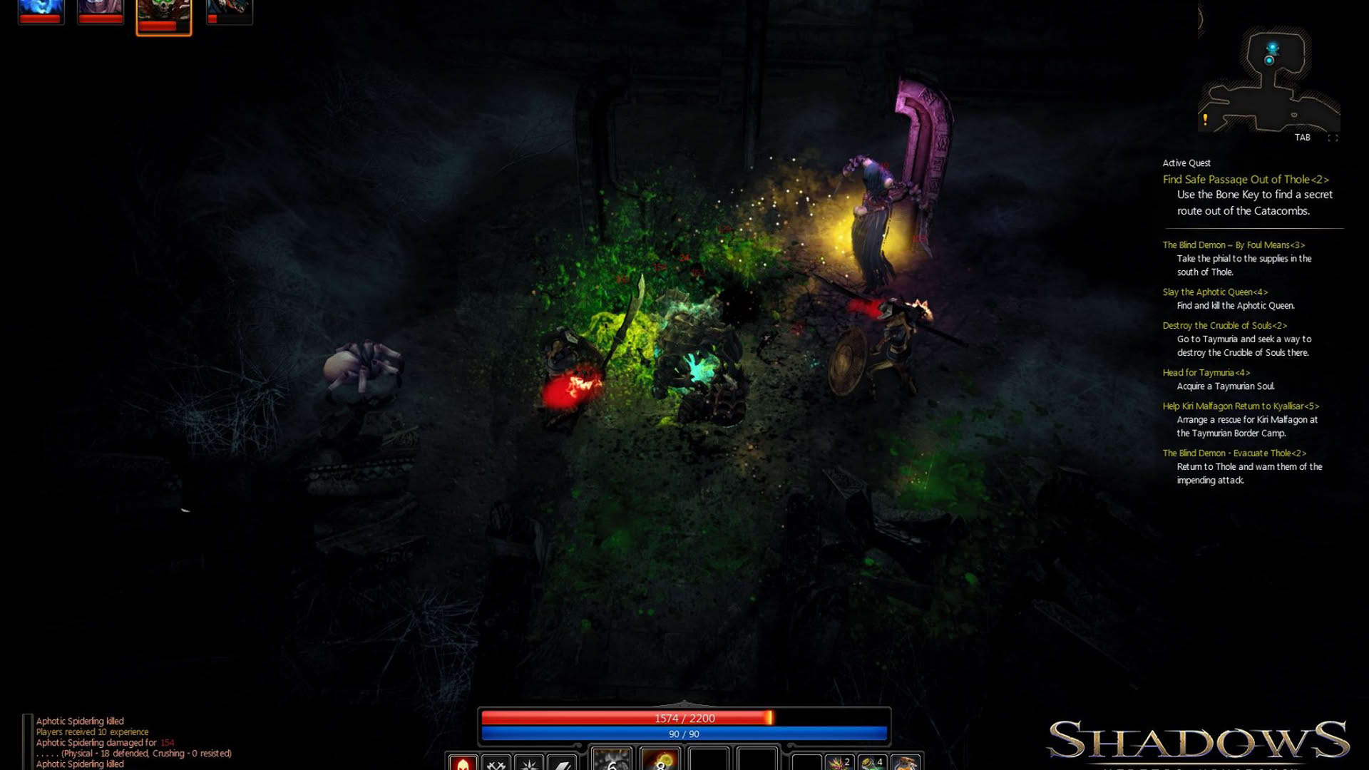 Screenshot for Shadows: Heretic Kingdoms