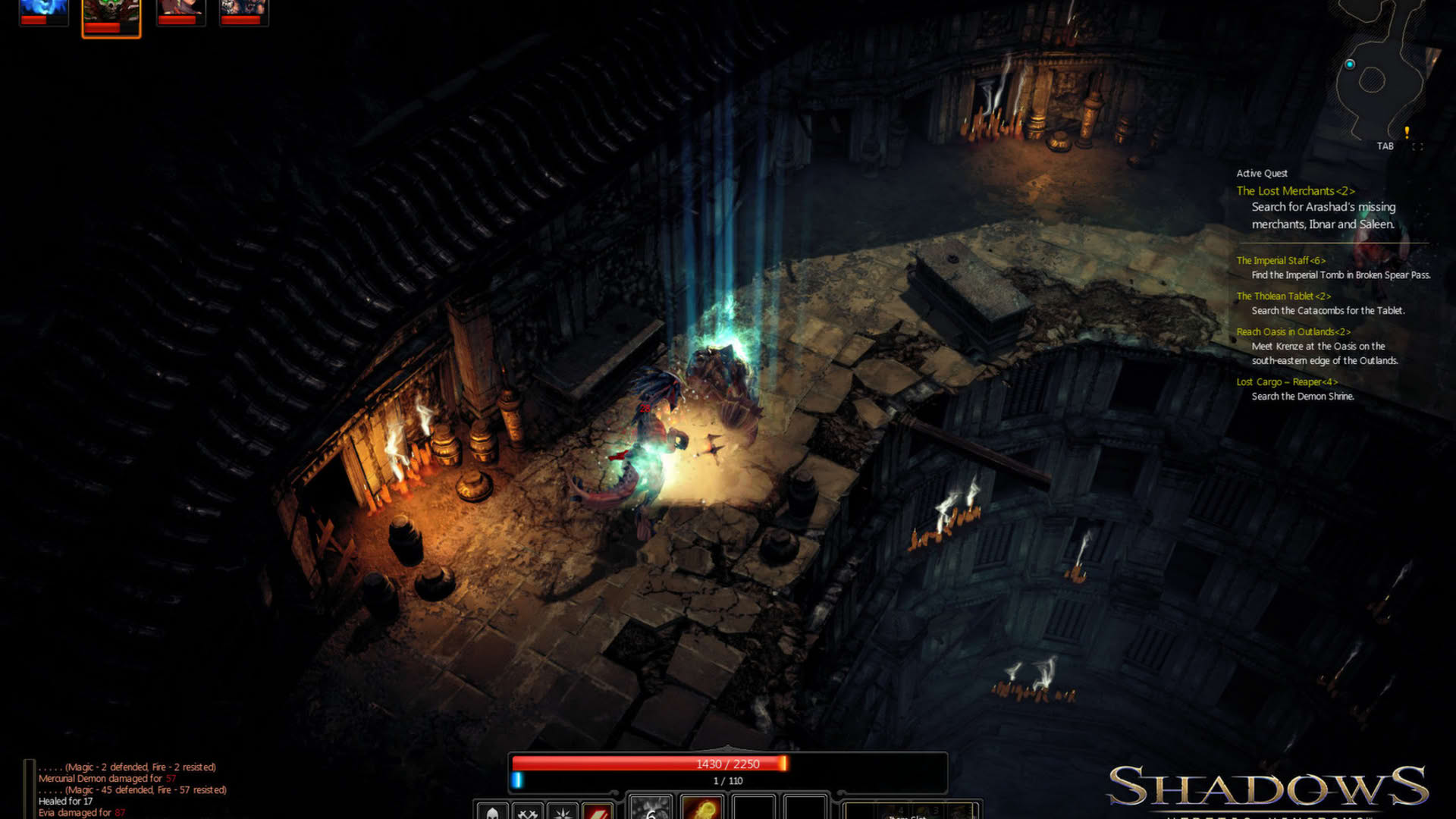 Screenshot for Shadows: Heretic Kingdoms