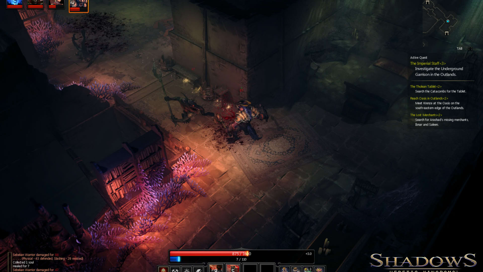 Screenshot for Shadows: Heretic Kingdoms