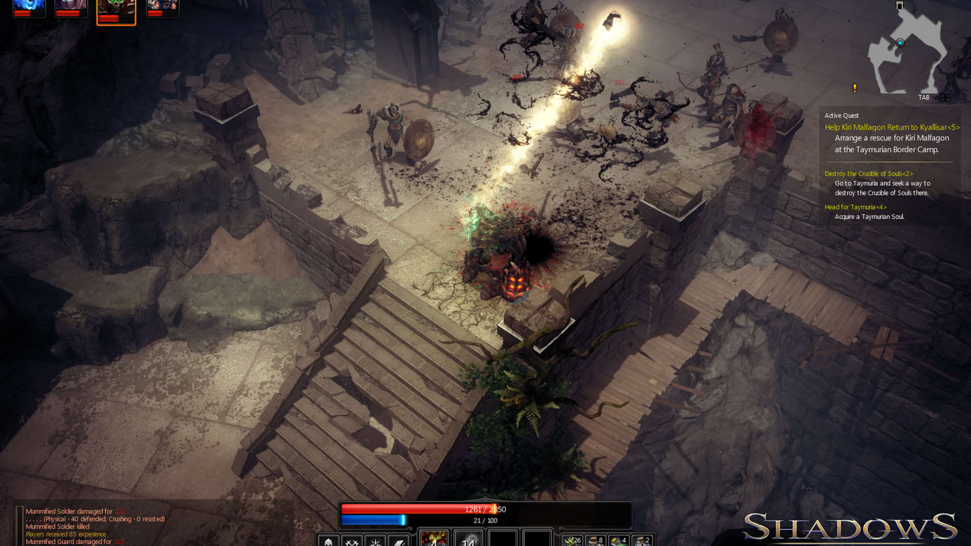 Screenshot for Shadows: Heretic Kingdoms